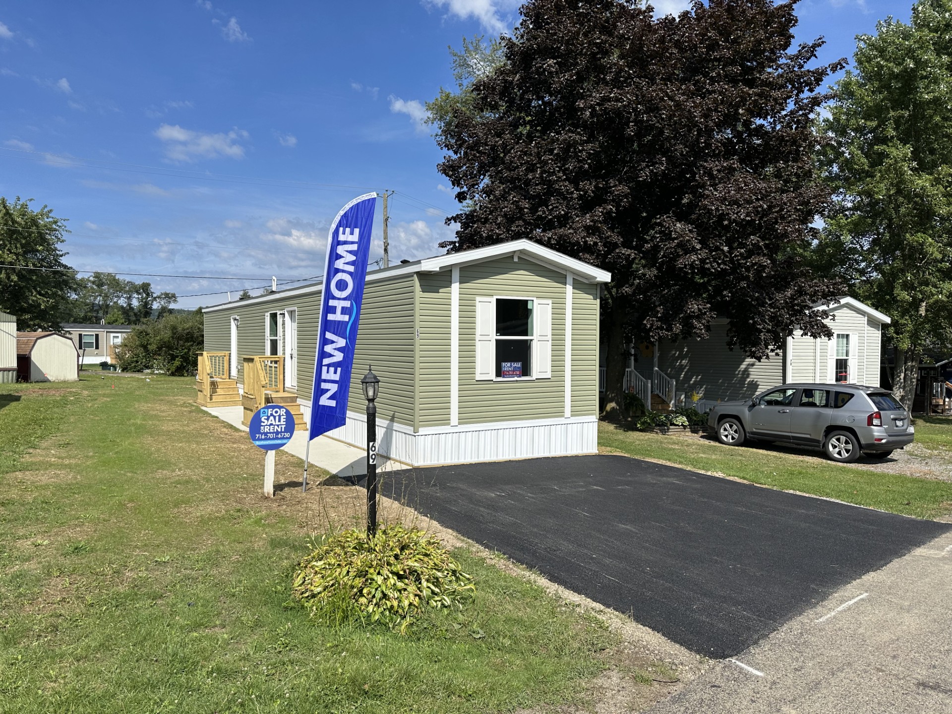A photo of the home