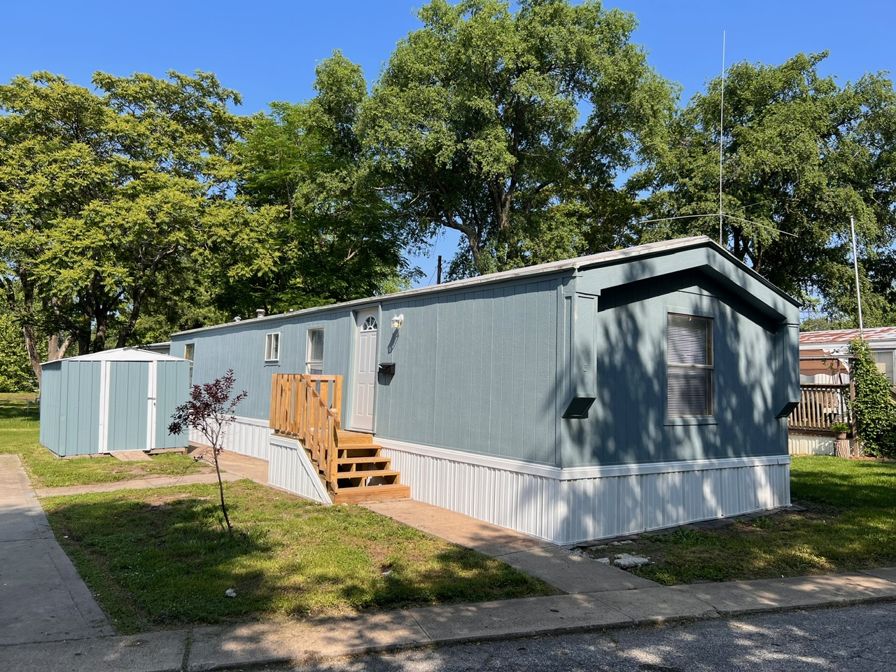 A photo of the home