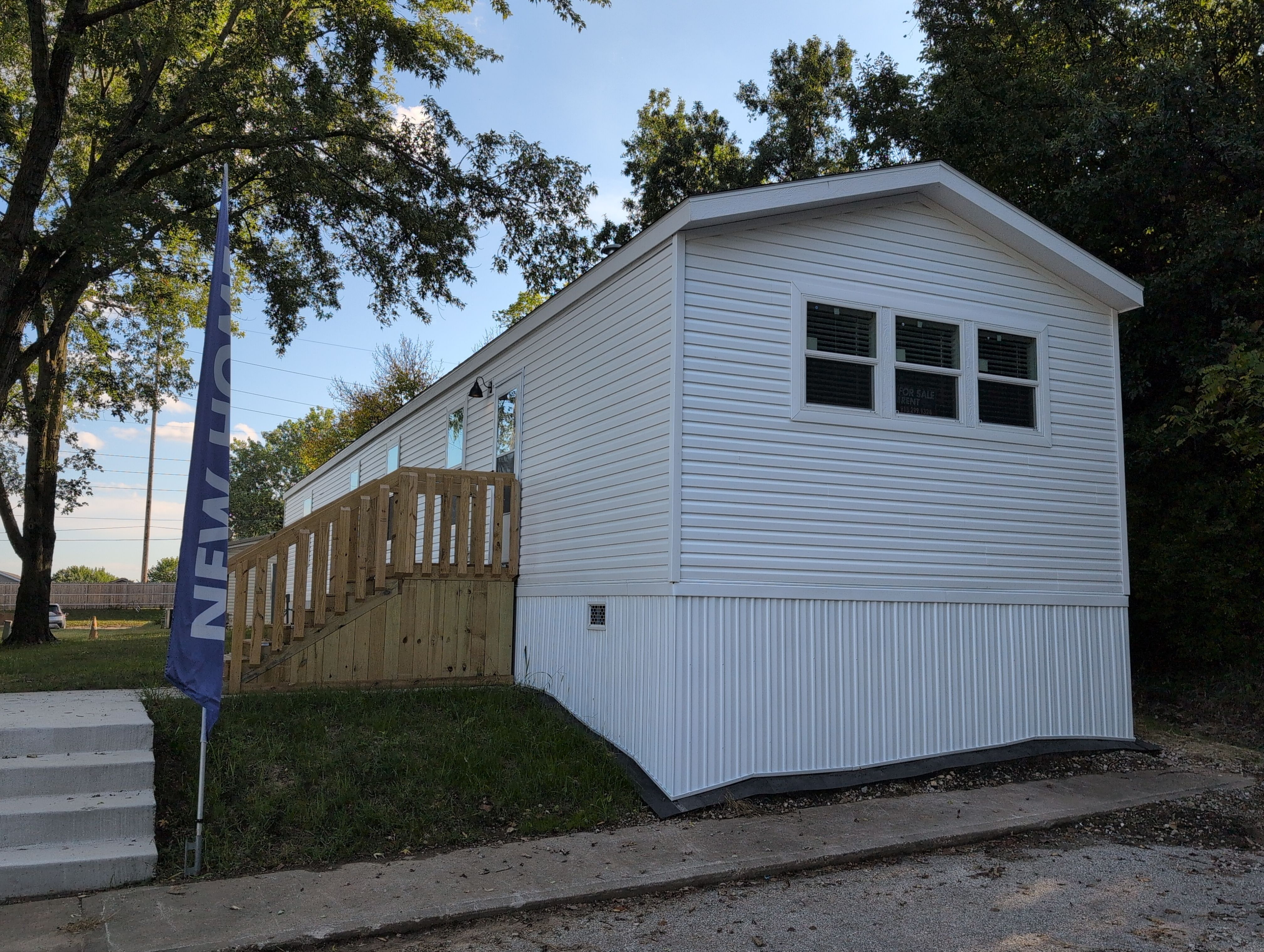 A photo of the home