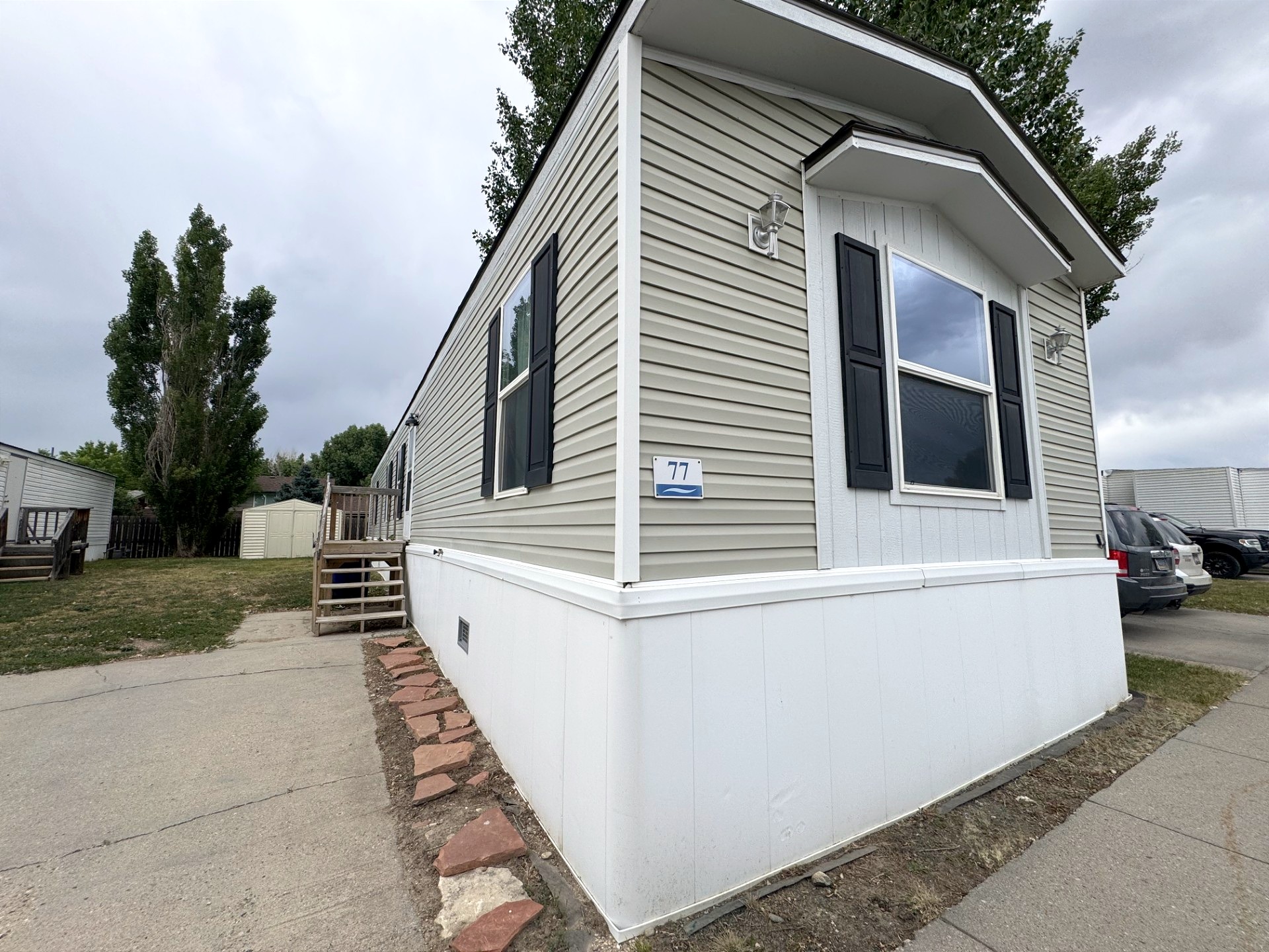 A photo of the home