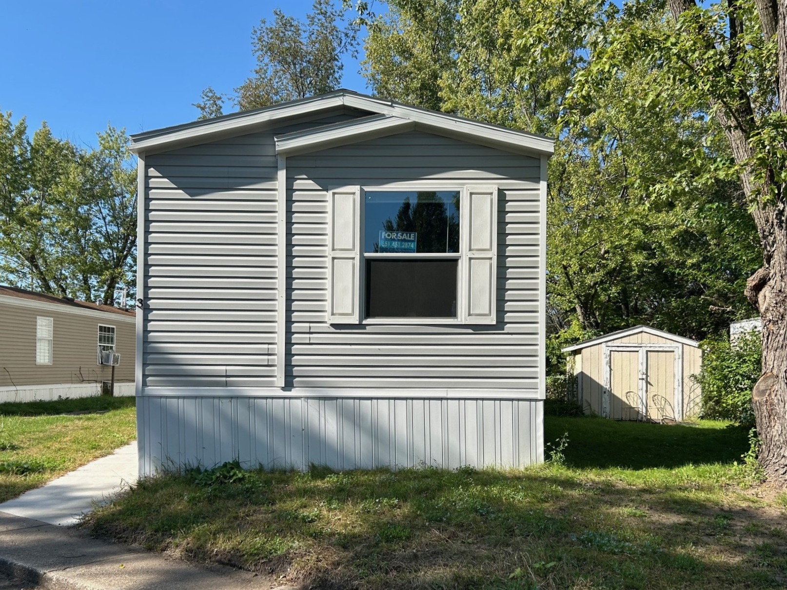 A photo of the home