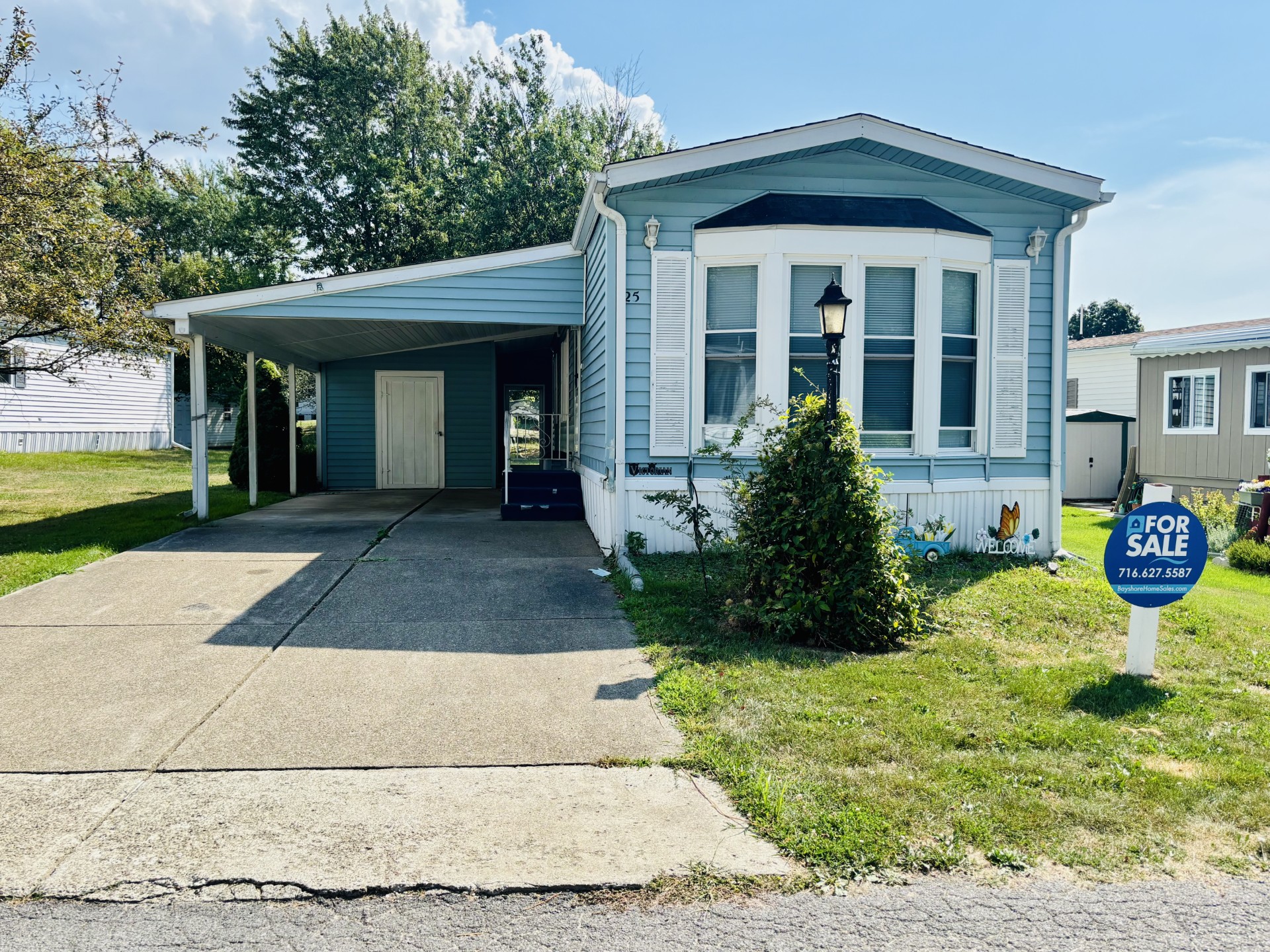 A photo of the home