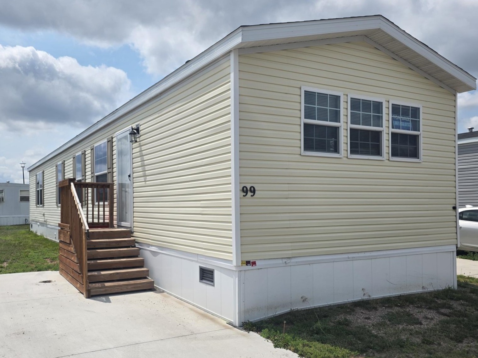 A photo of the home