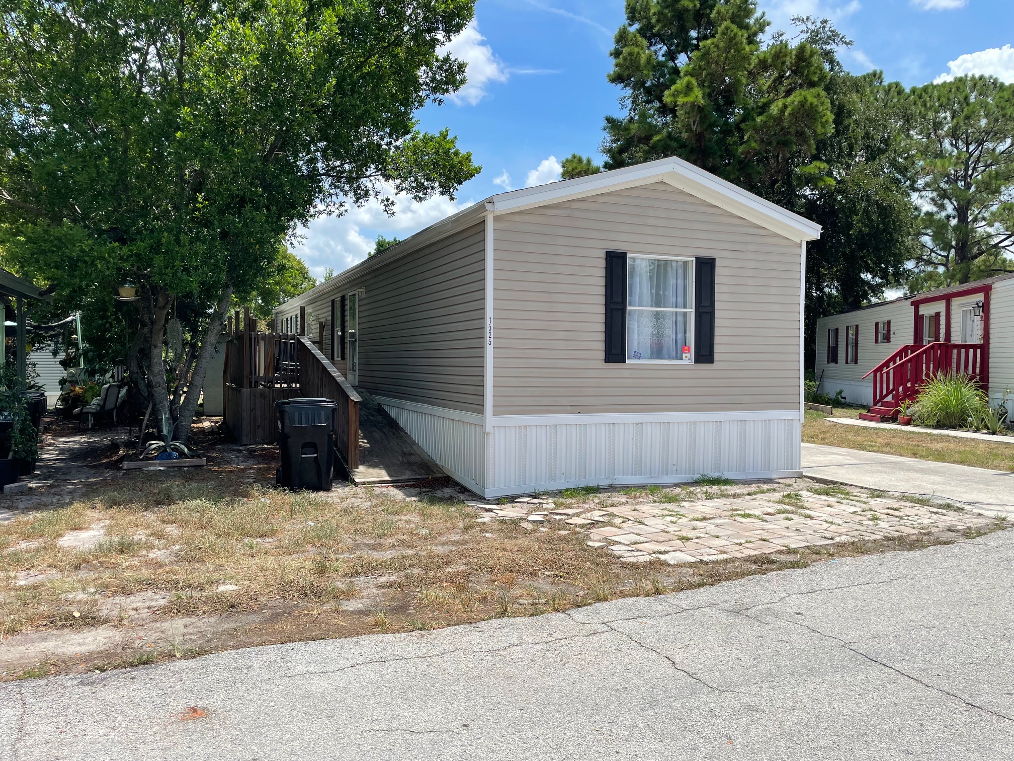 A photo of the home