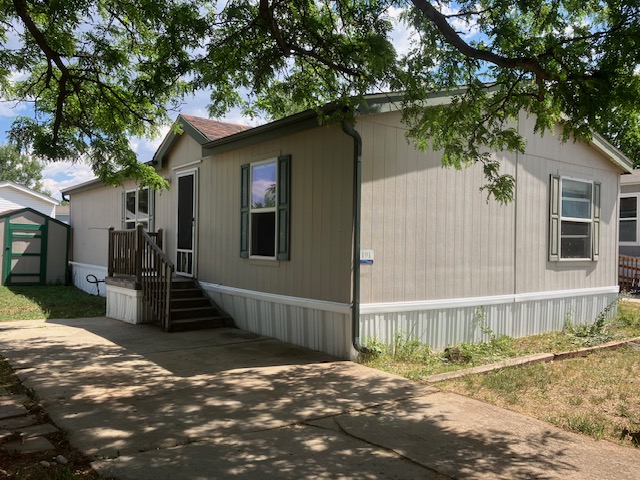A photo of the home