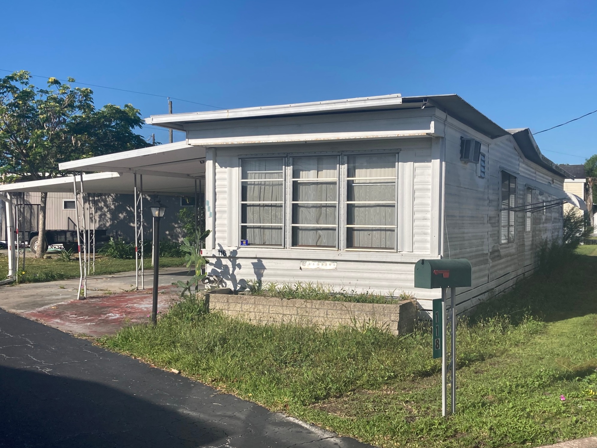 A photo of the home