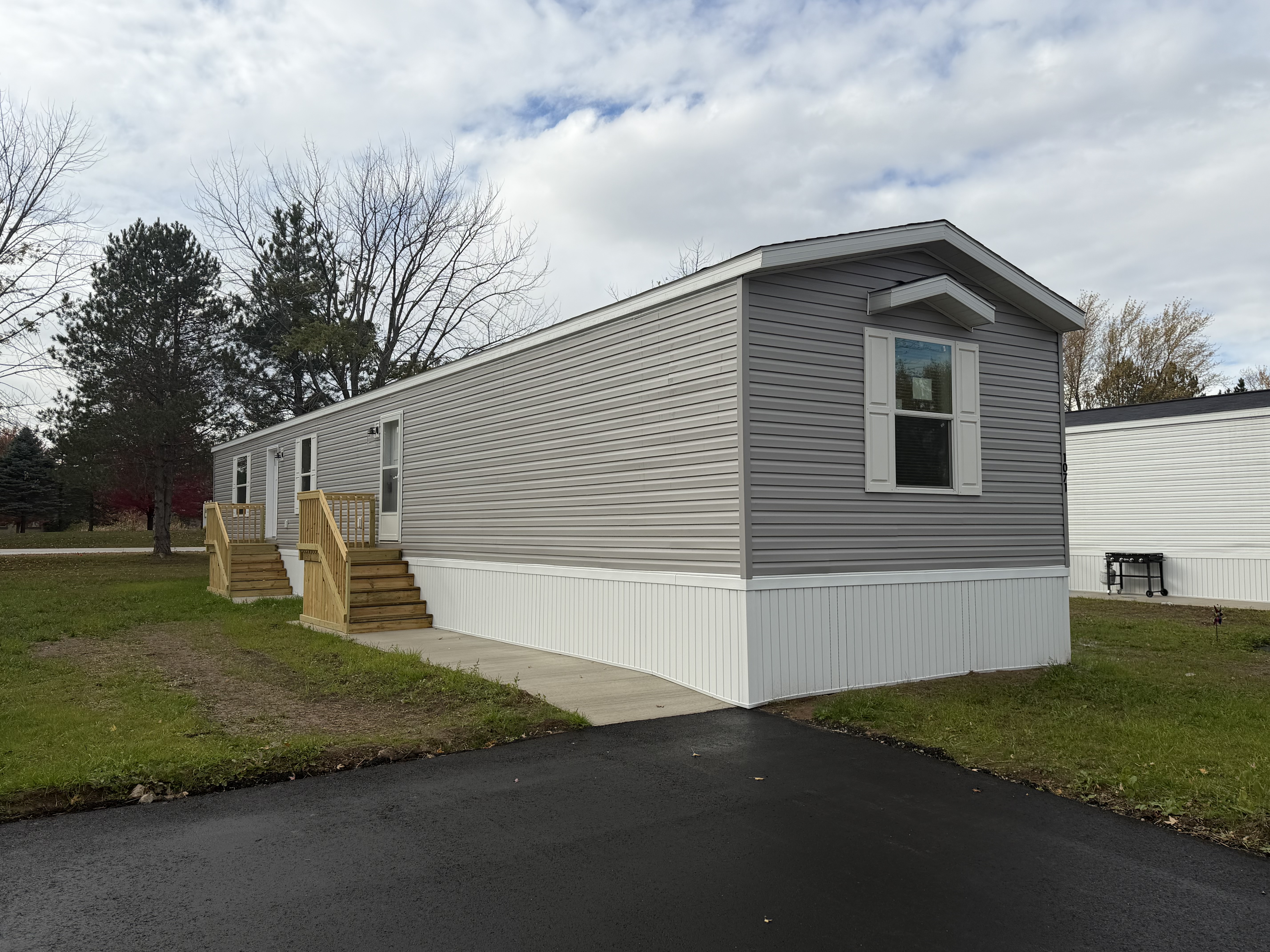 A photo of the home