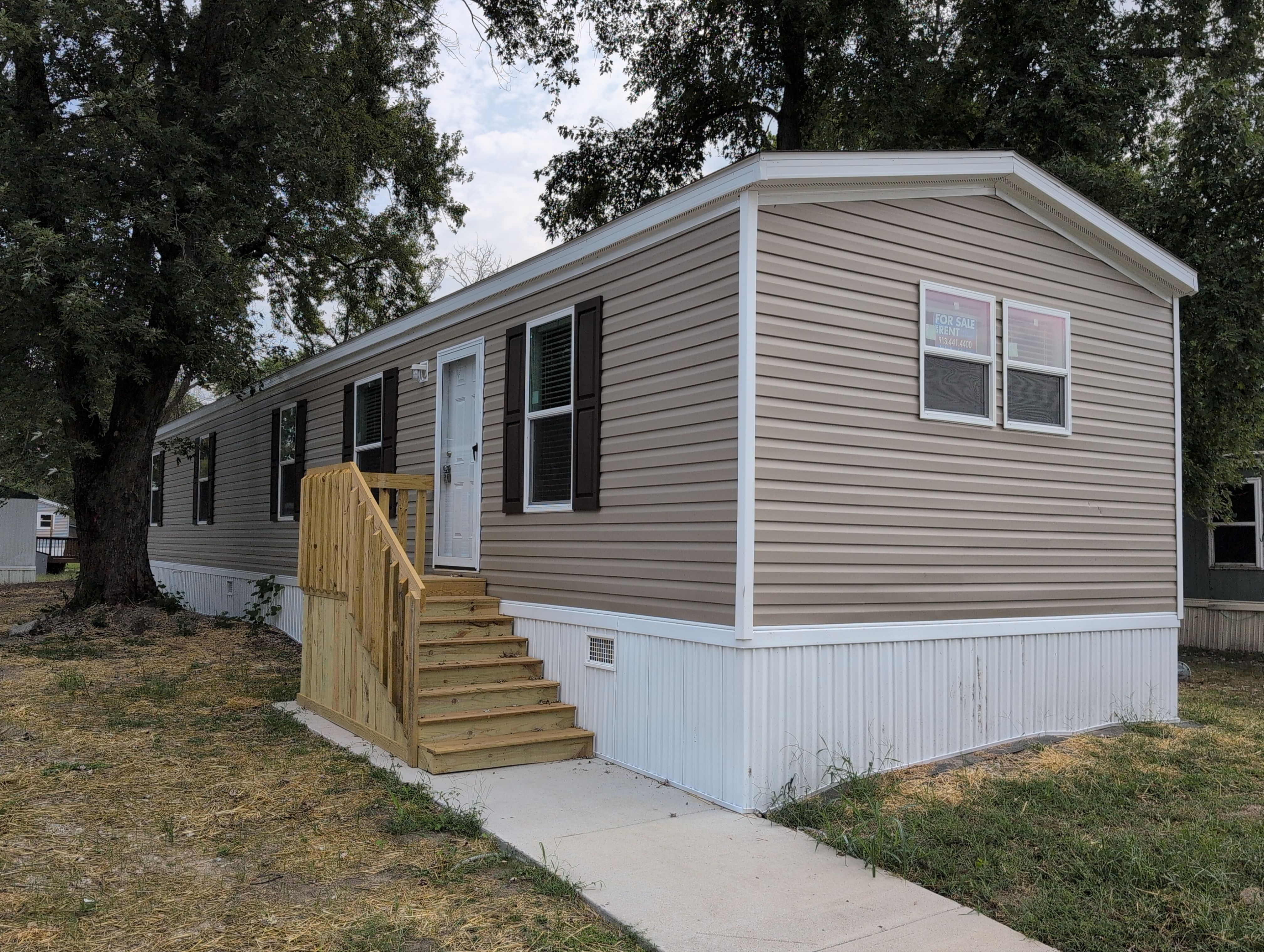 A photo of the home