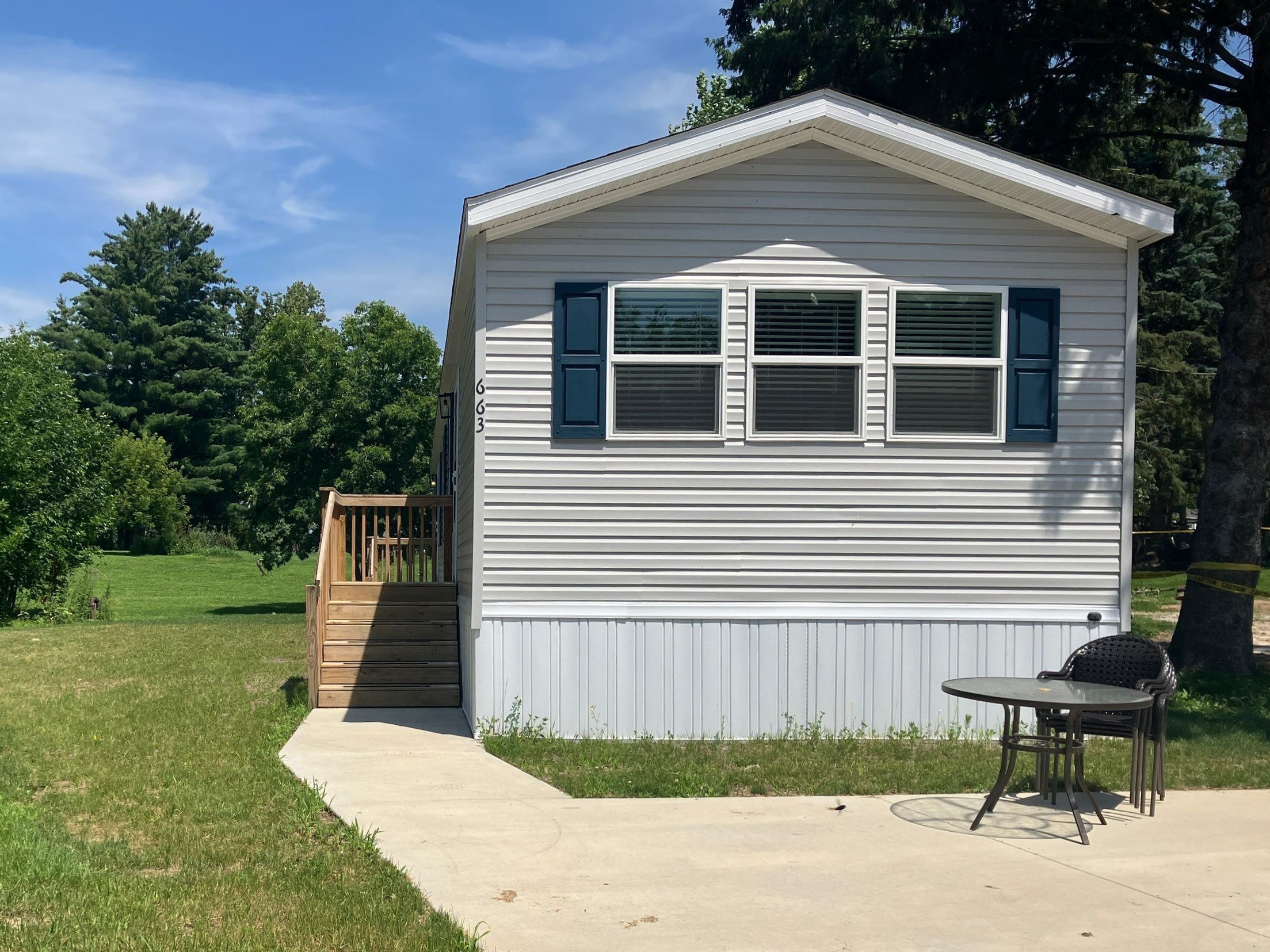 A photo of the home