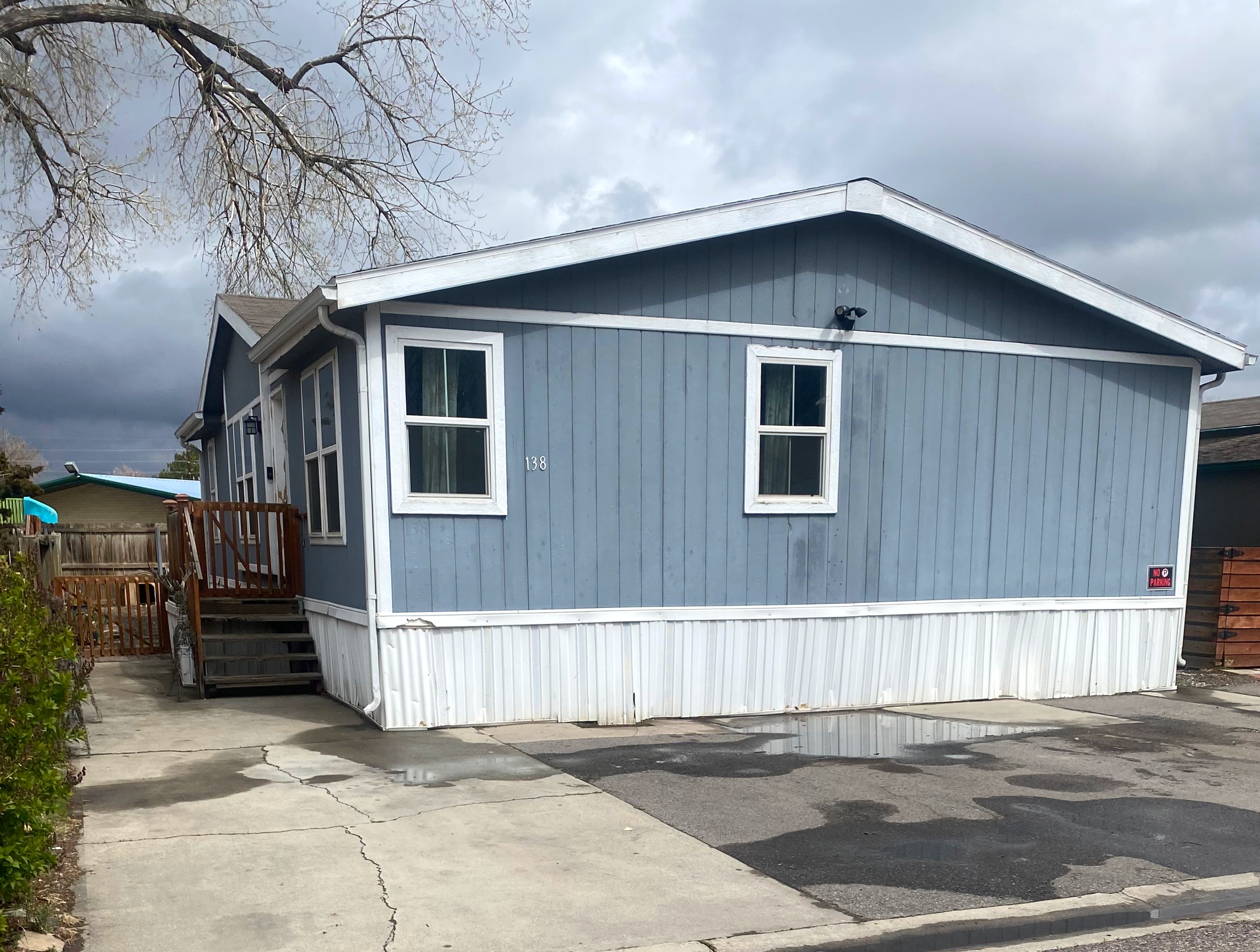 A photo of the home