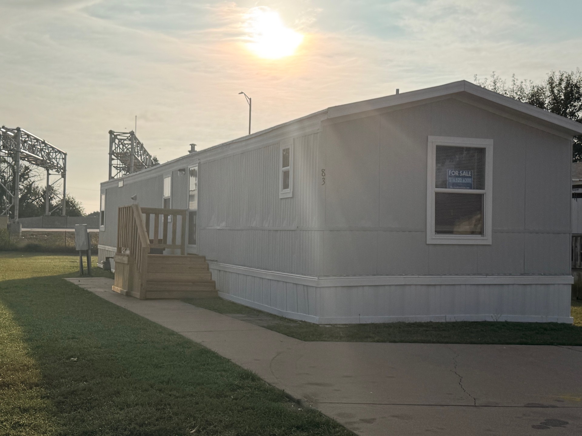 A photo of the home