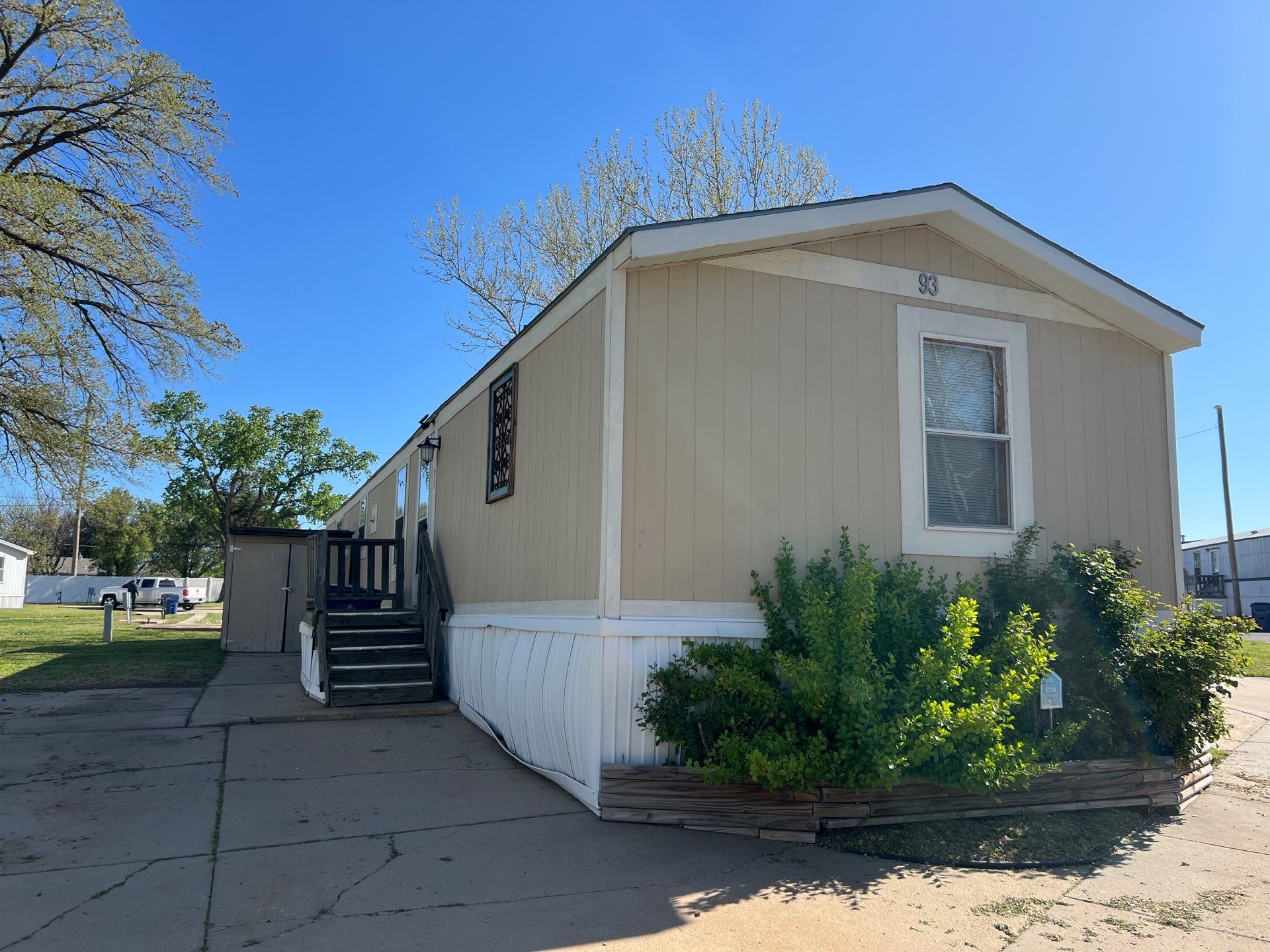 A photo of the home