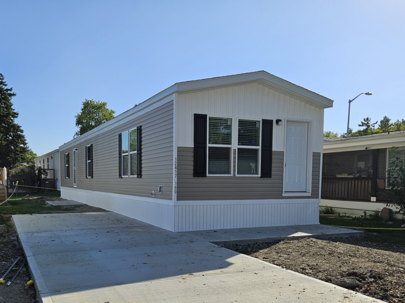 A photo of the home