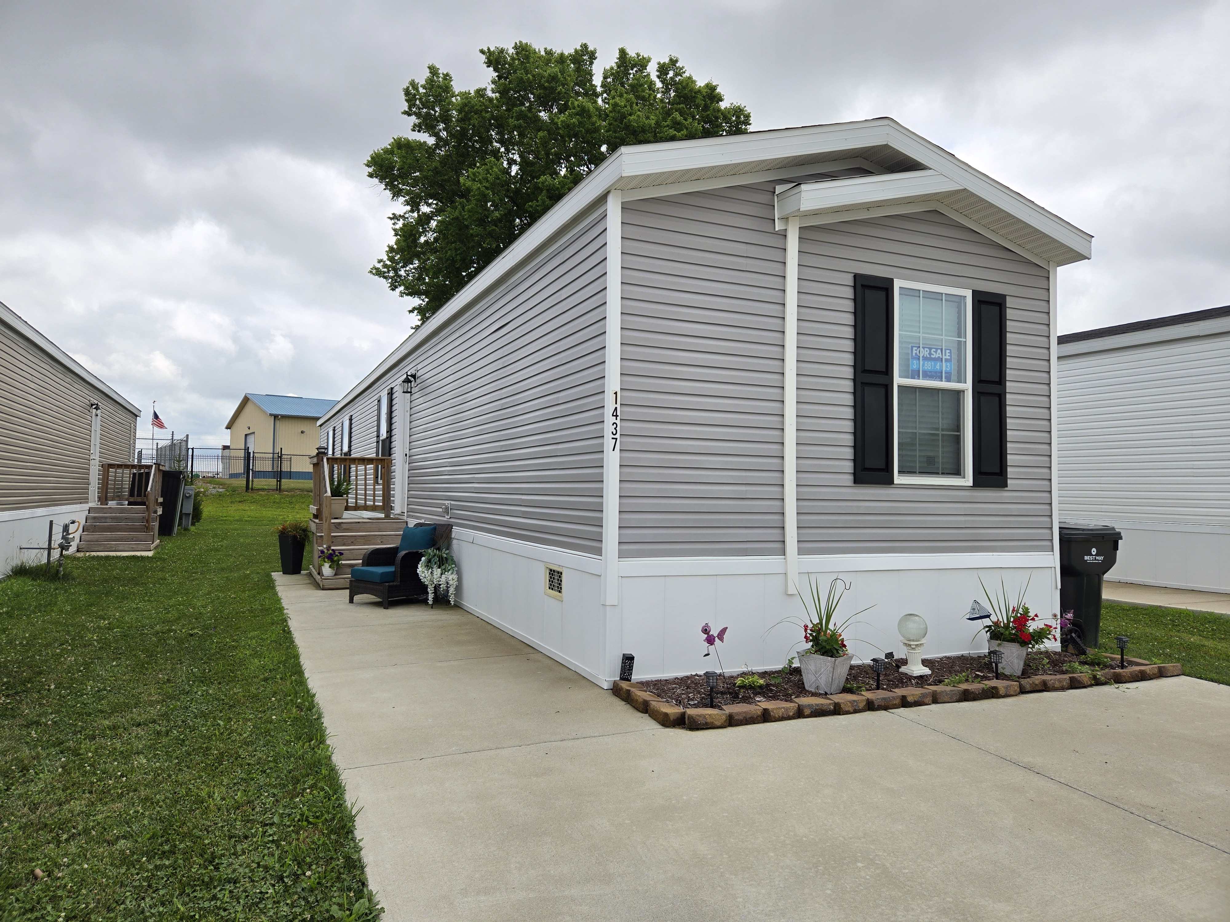 A photo of the home
