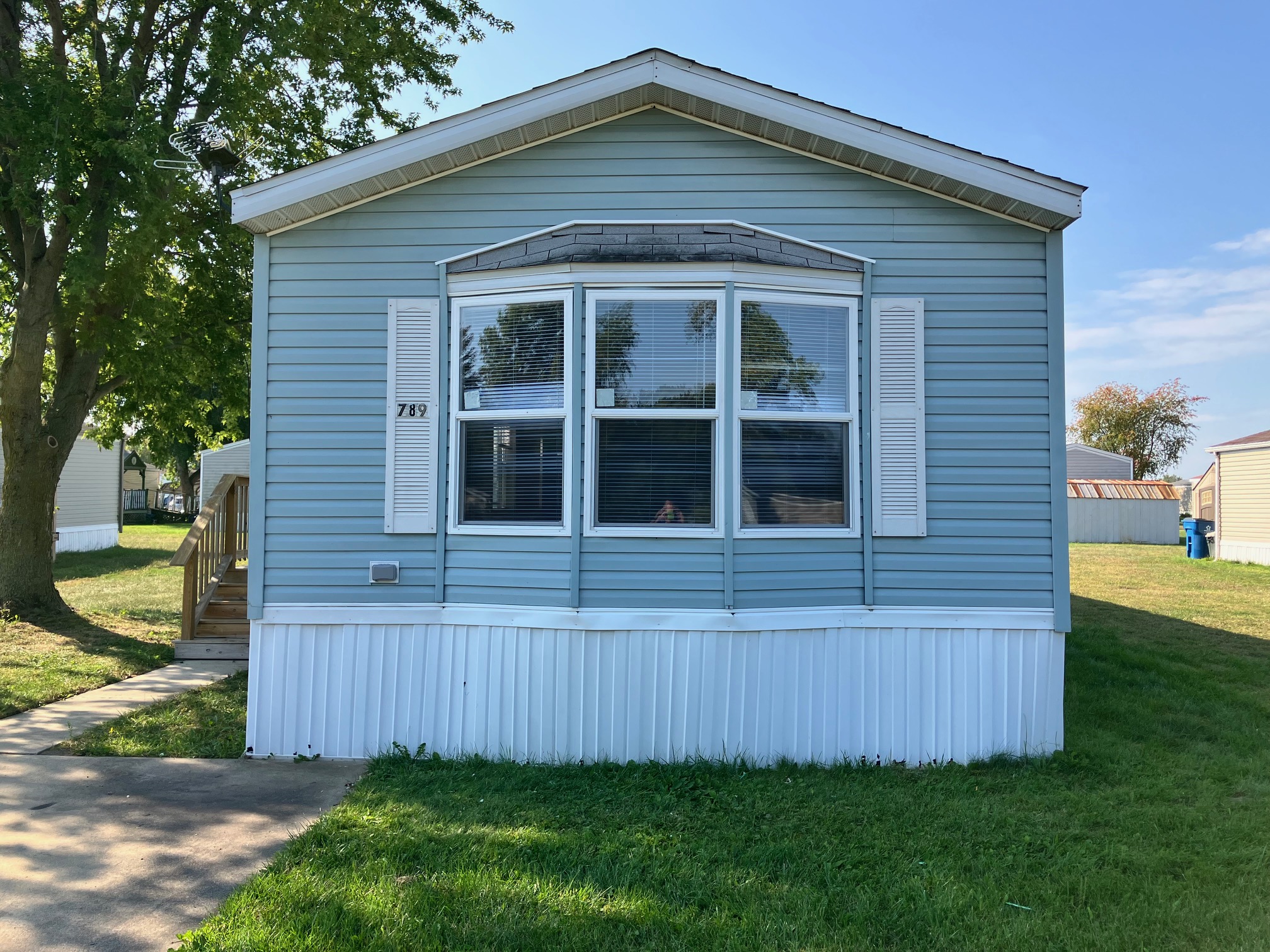 A photo of the home