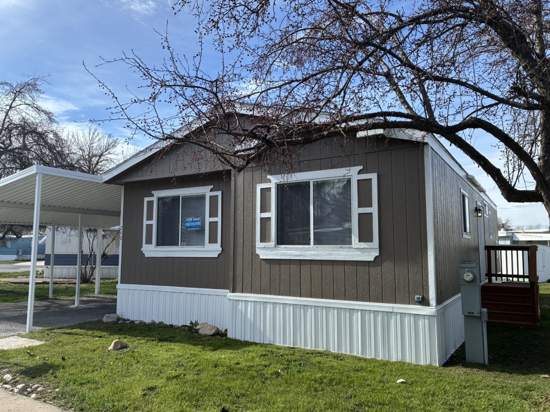 A photo of the Riverdale Home