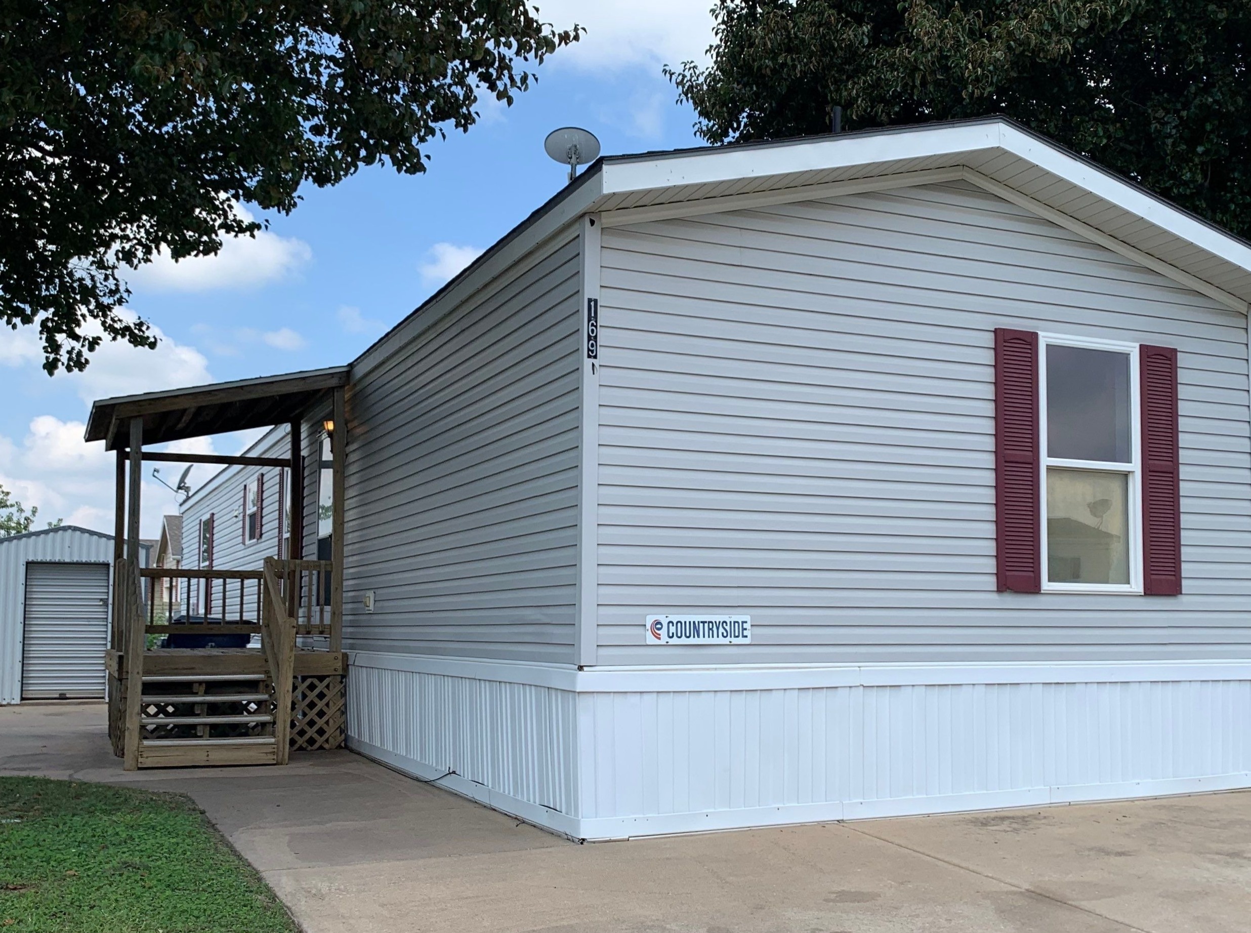 A photo of the home
