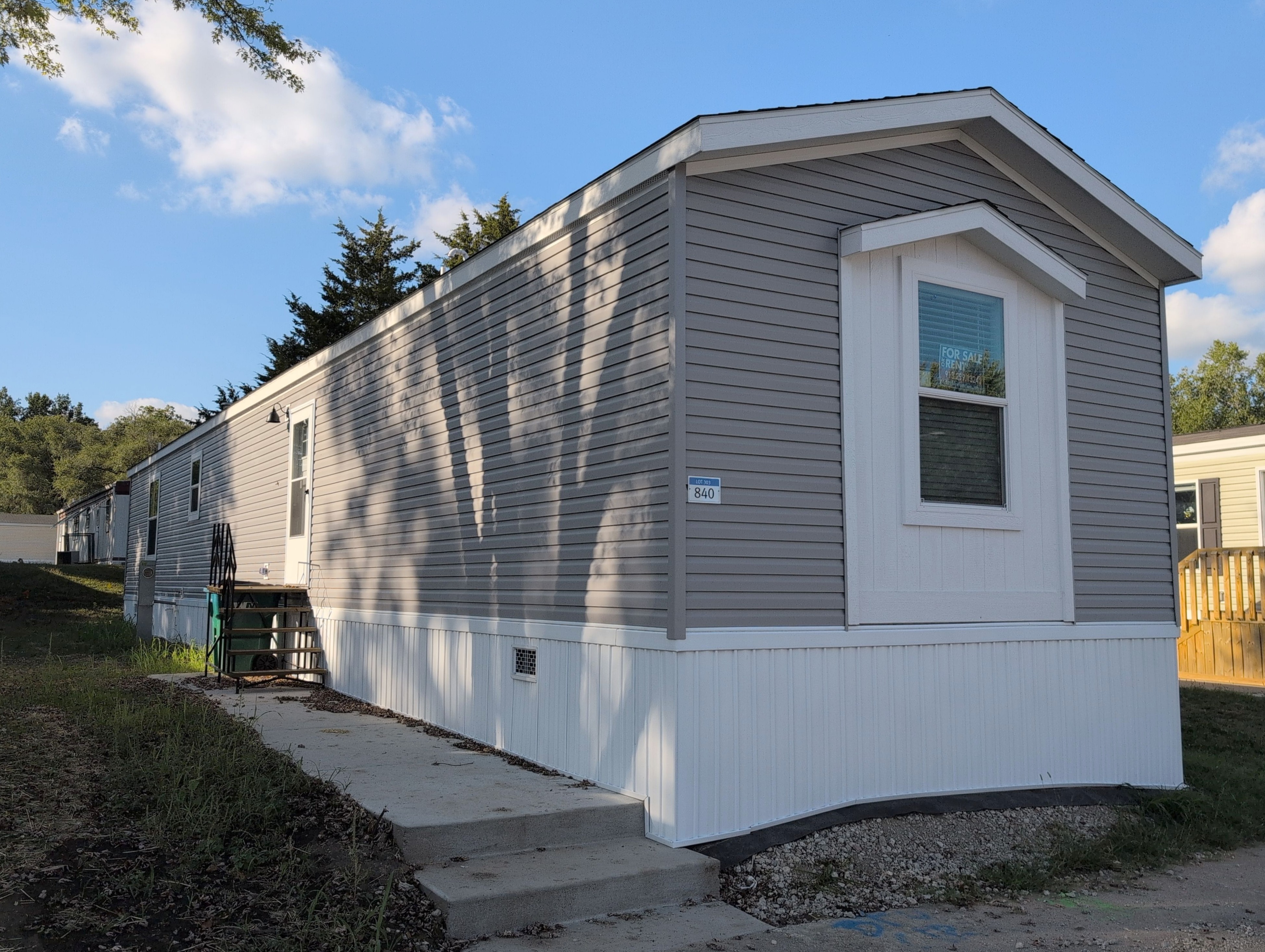 A photo of the home
