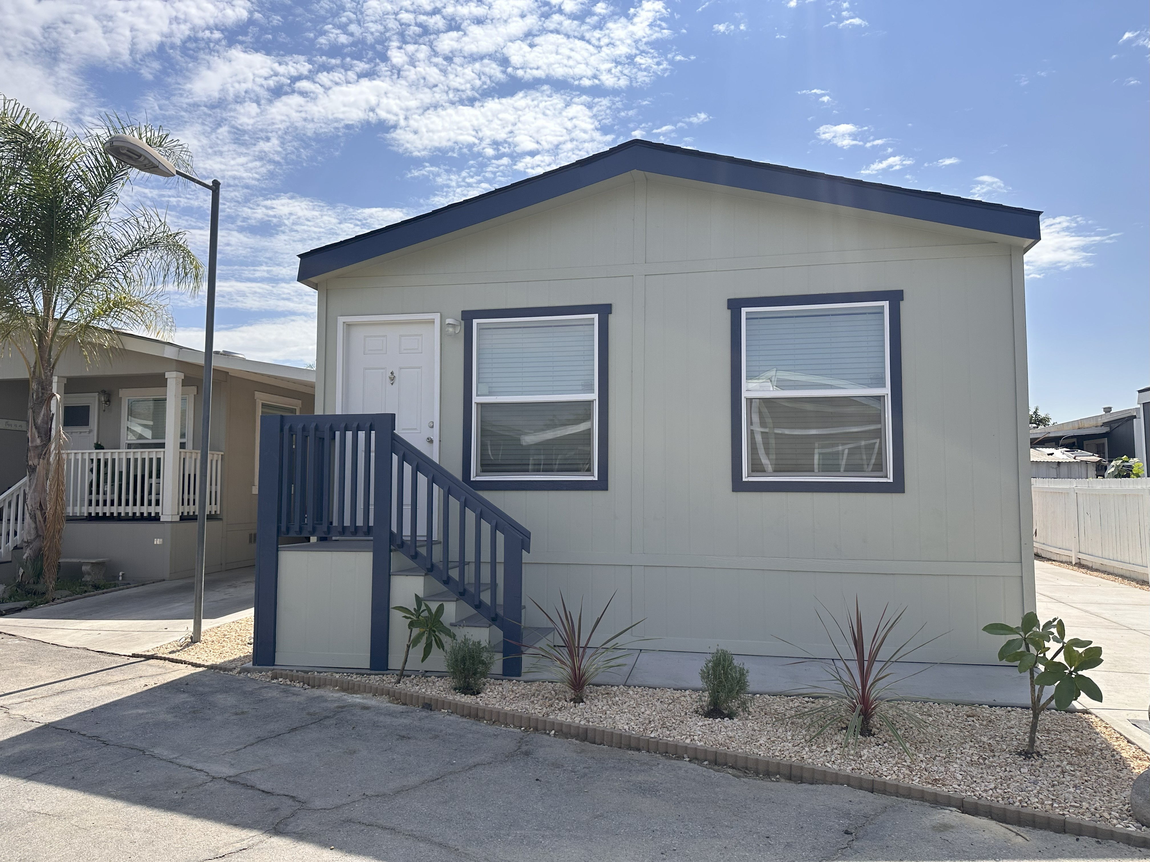 A photo of the home