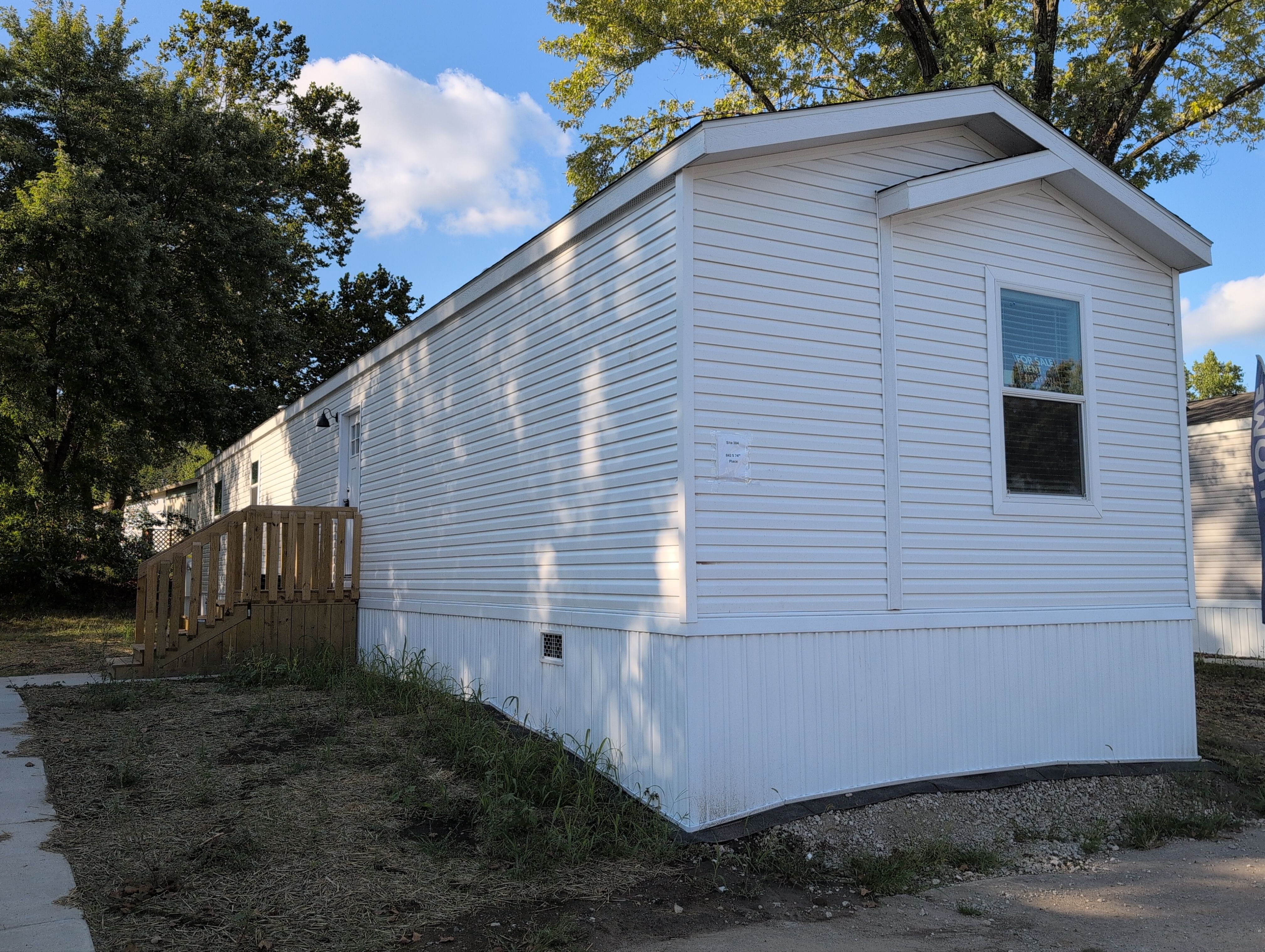 A photo of the home