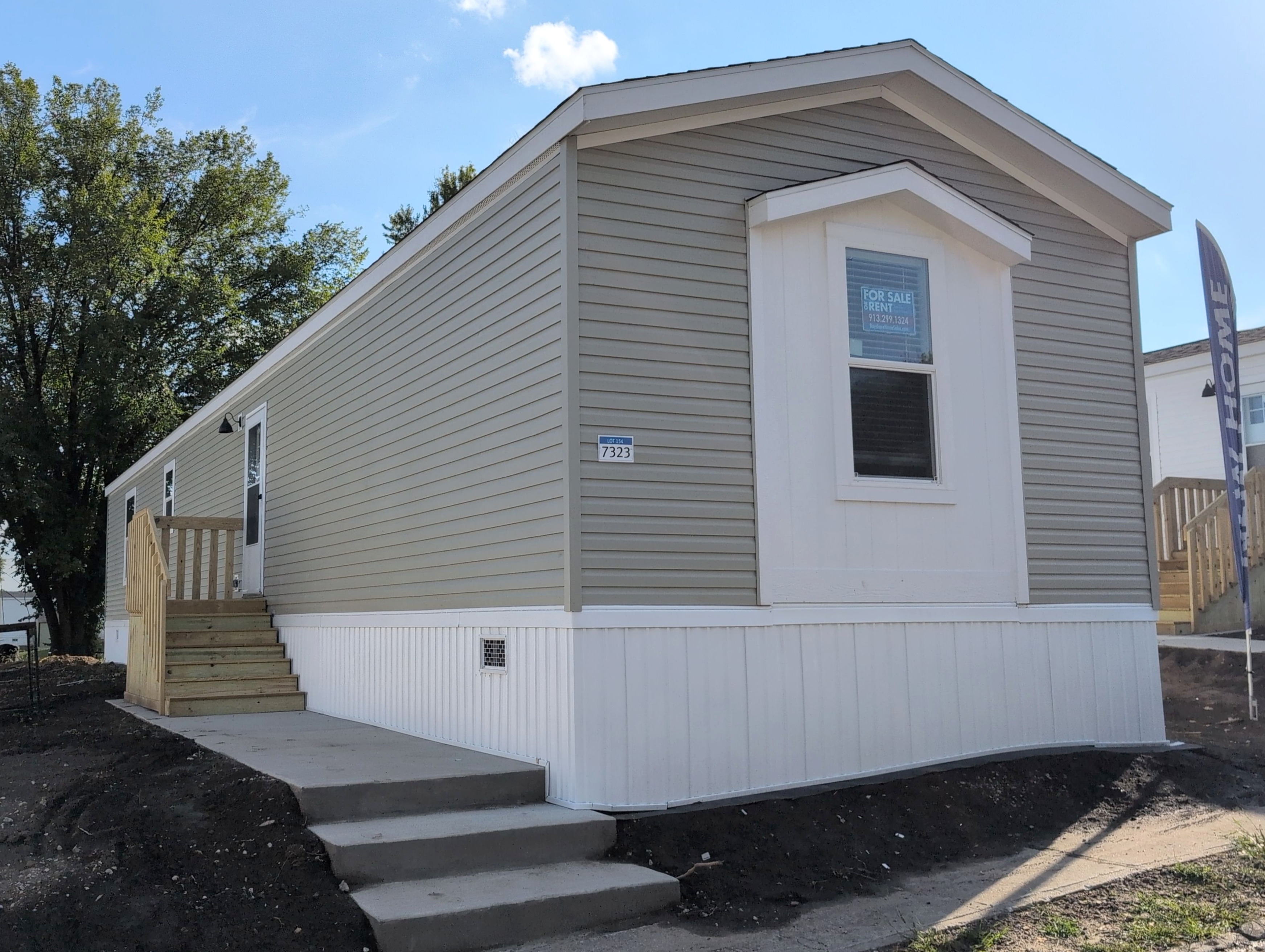A photo of the home
