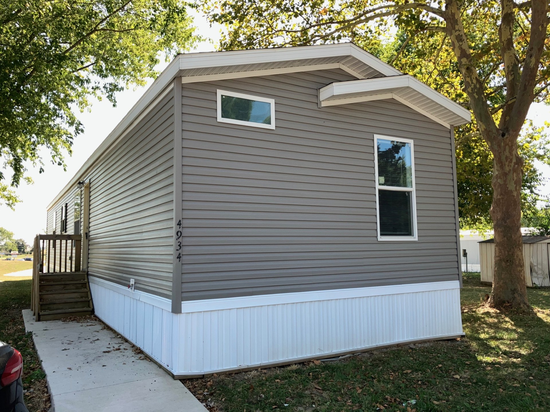 A photo of the home