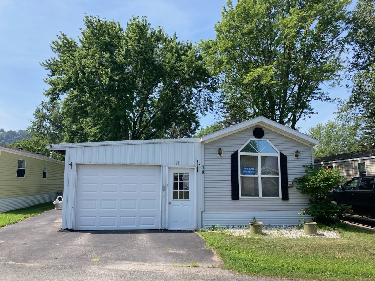 A photo of the home