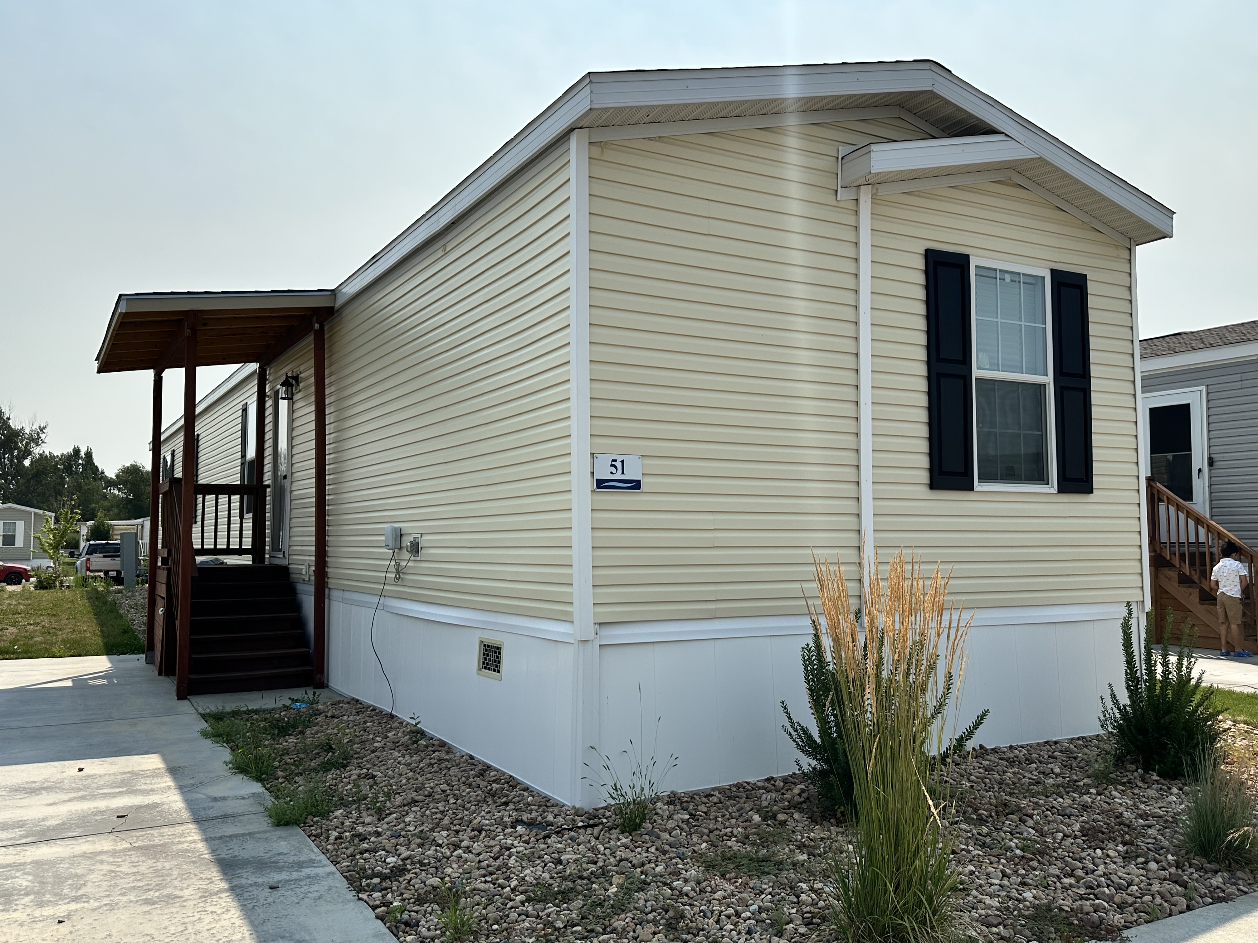 A photo of the home