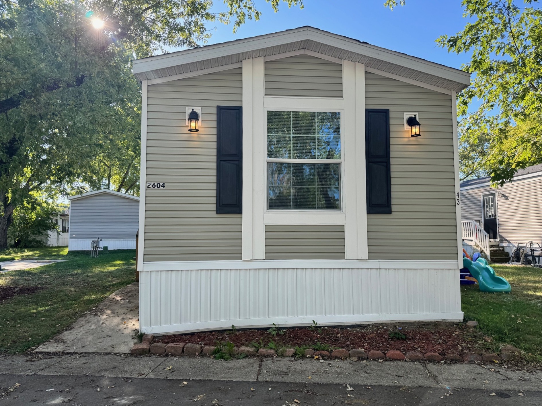 A photo of the home