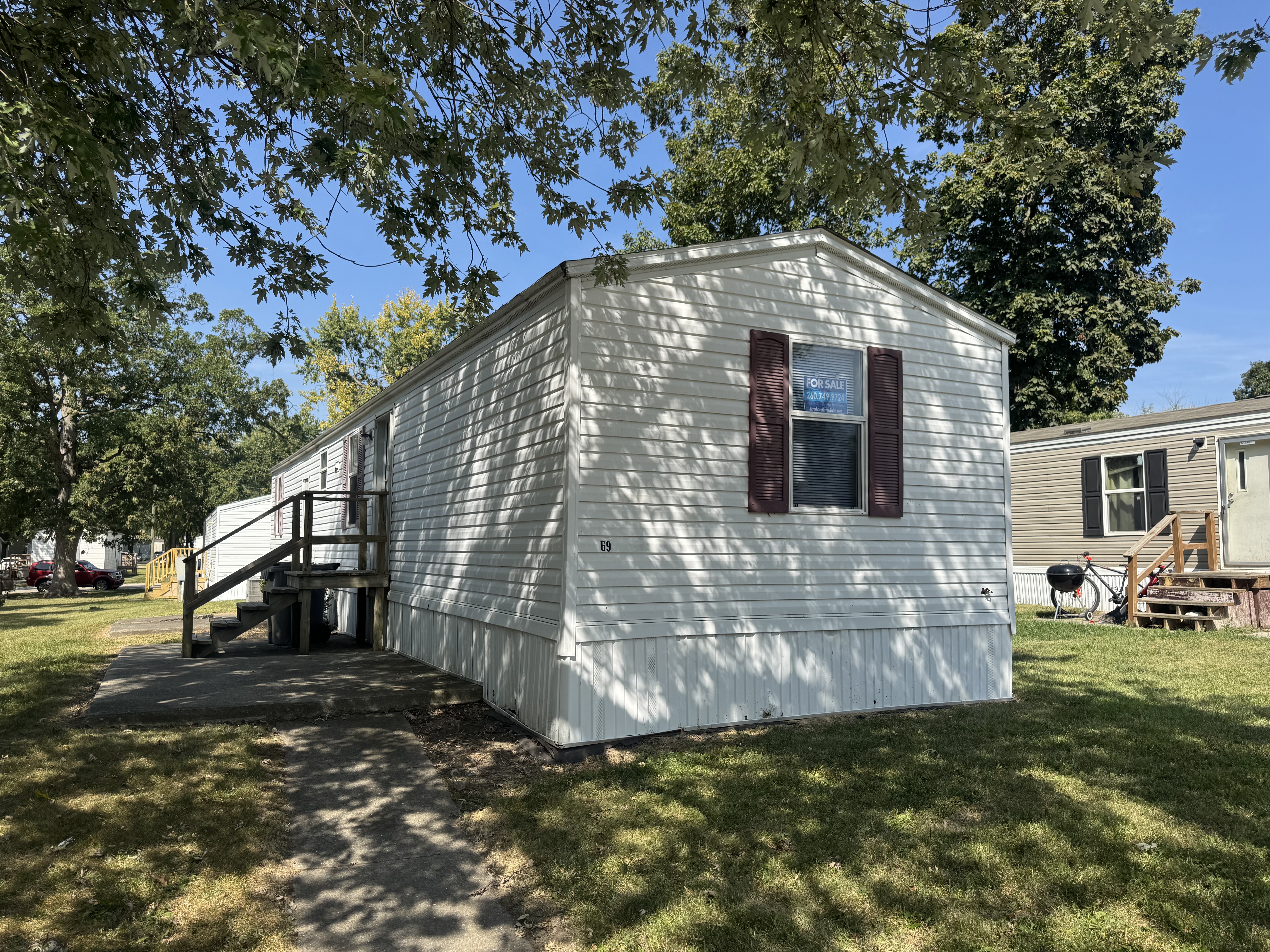 A photo of the home