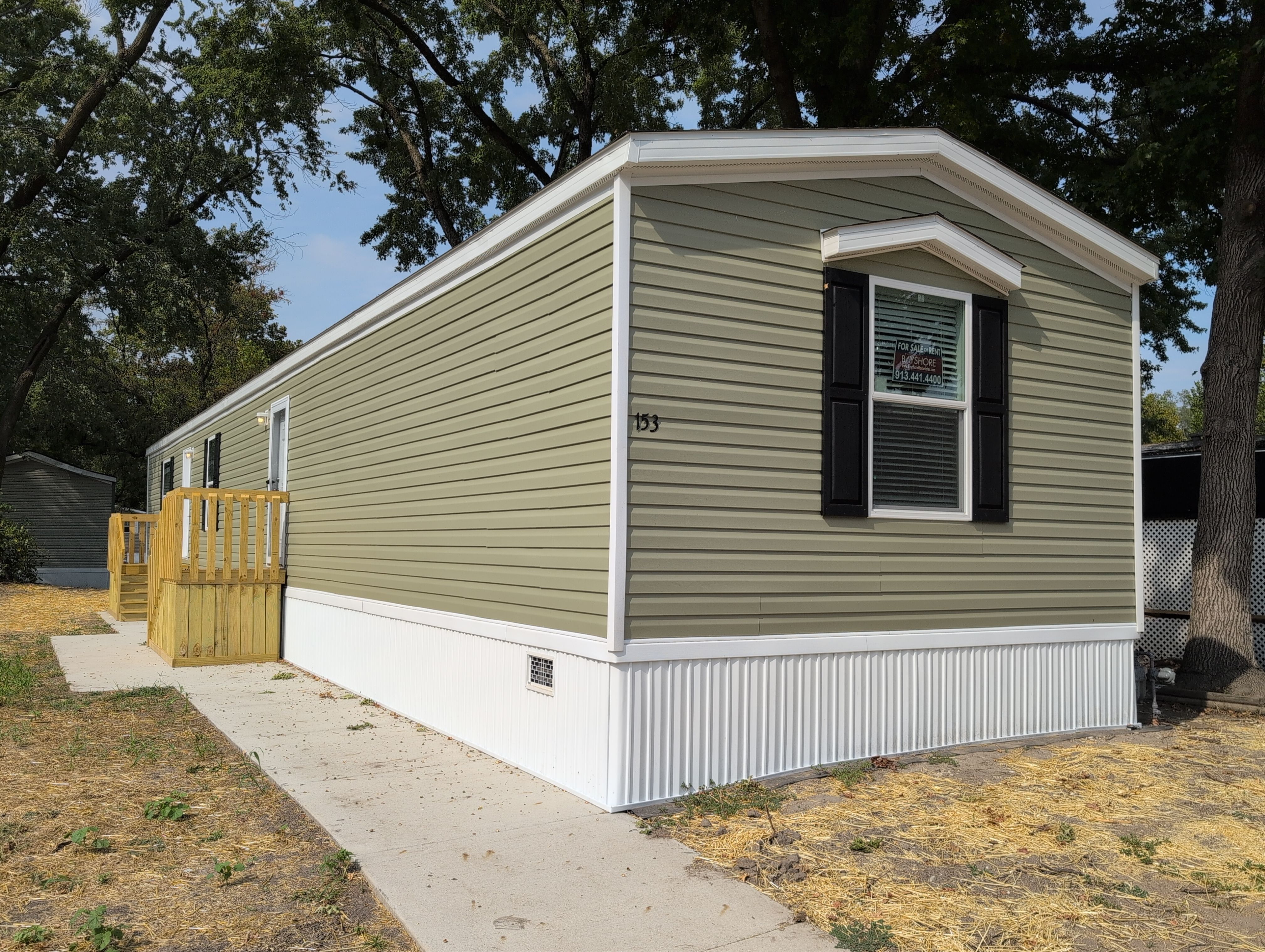 A photo of the home