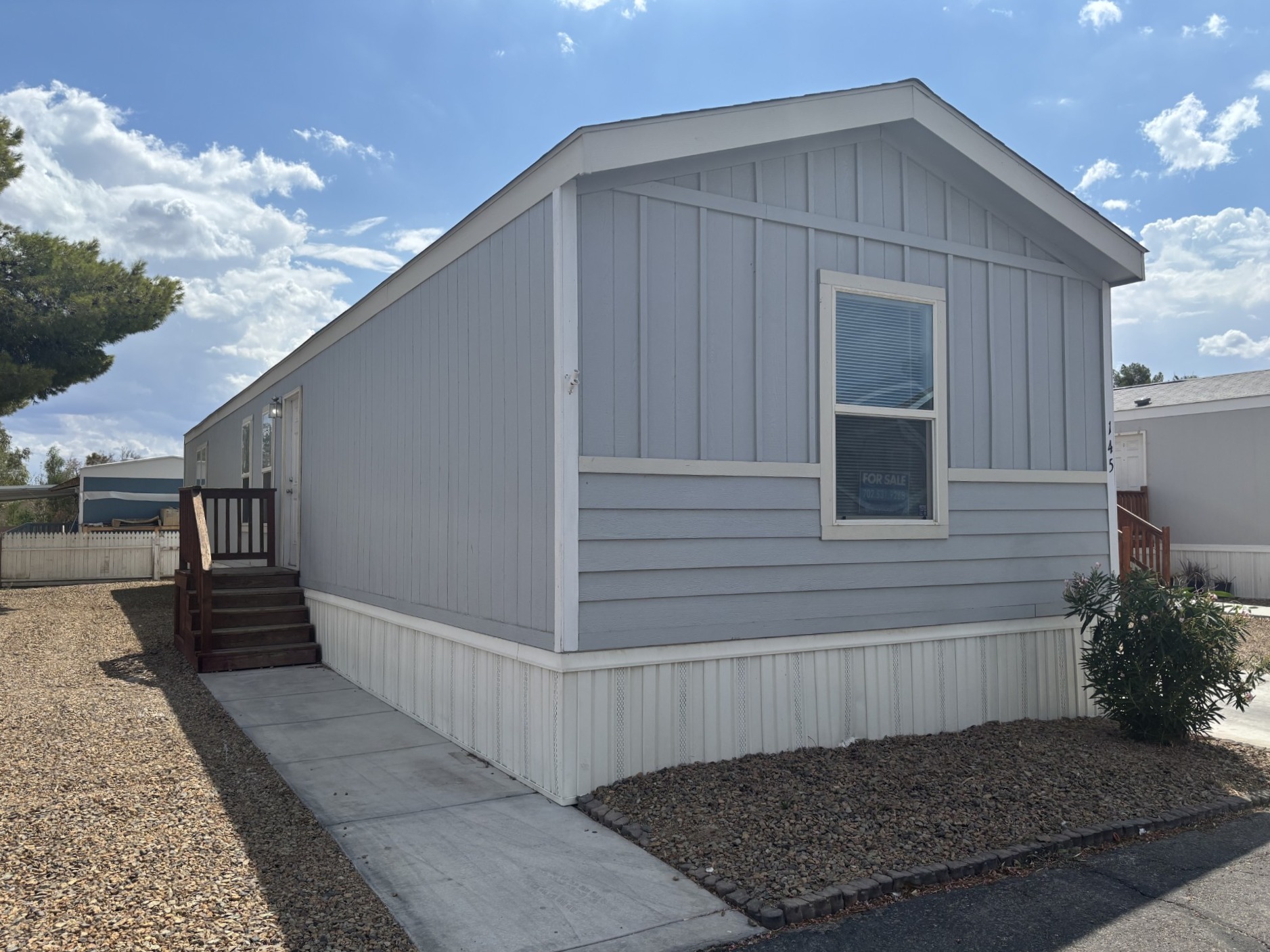A photo of the home
