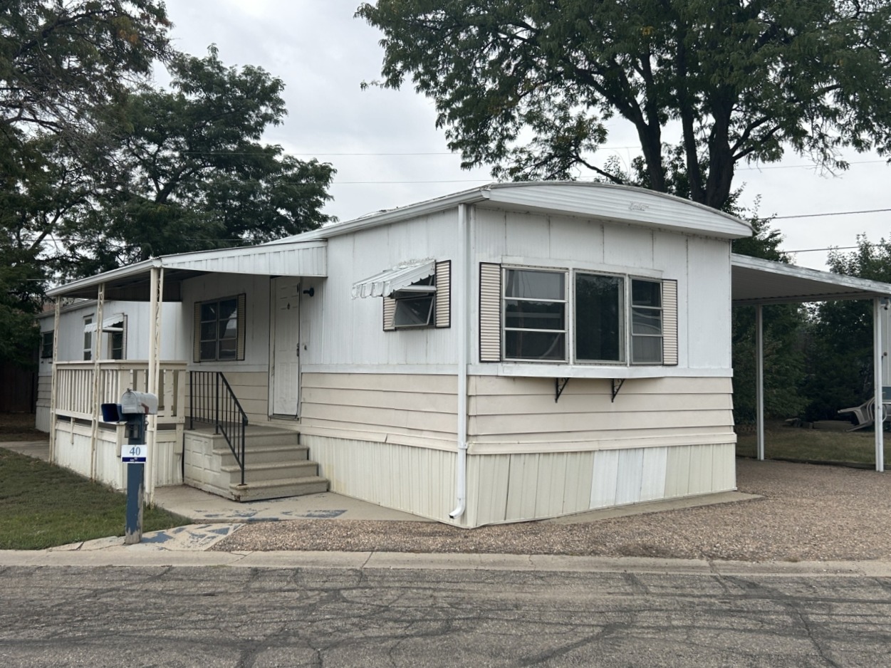 A photo of the home