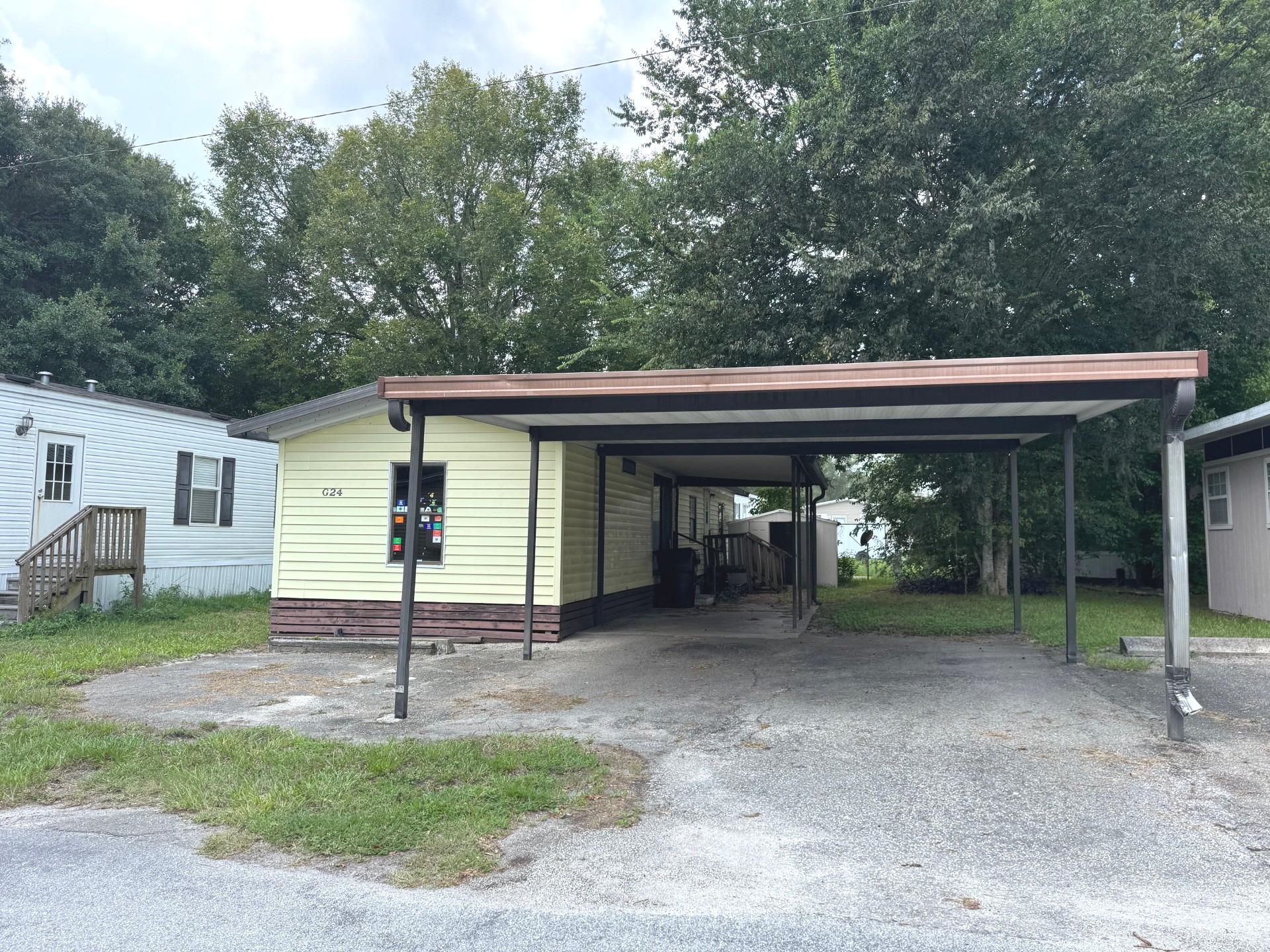 A photo of the home