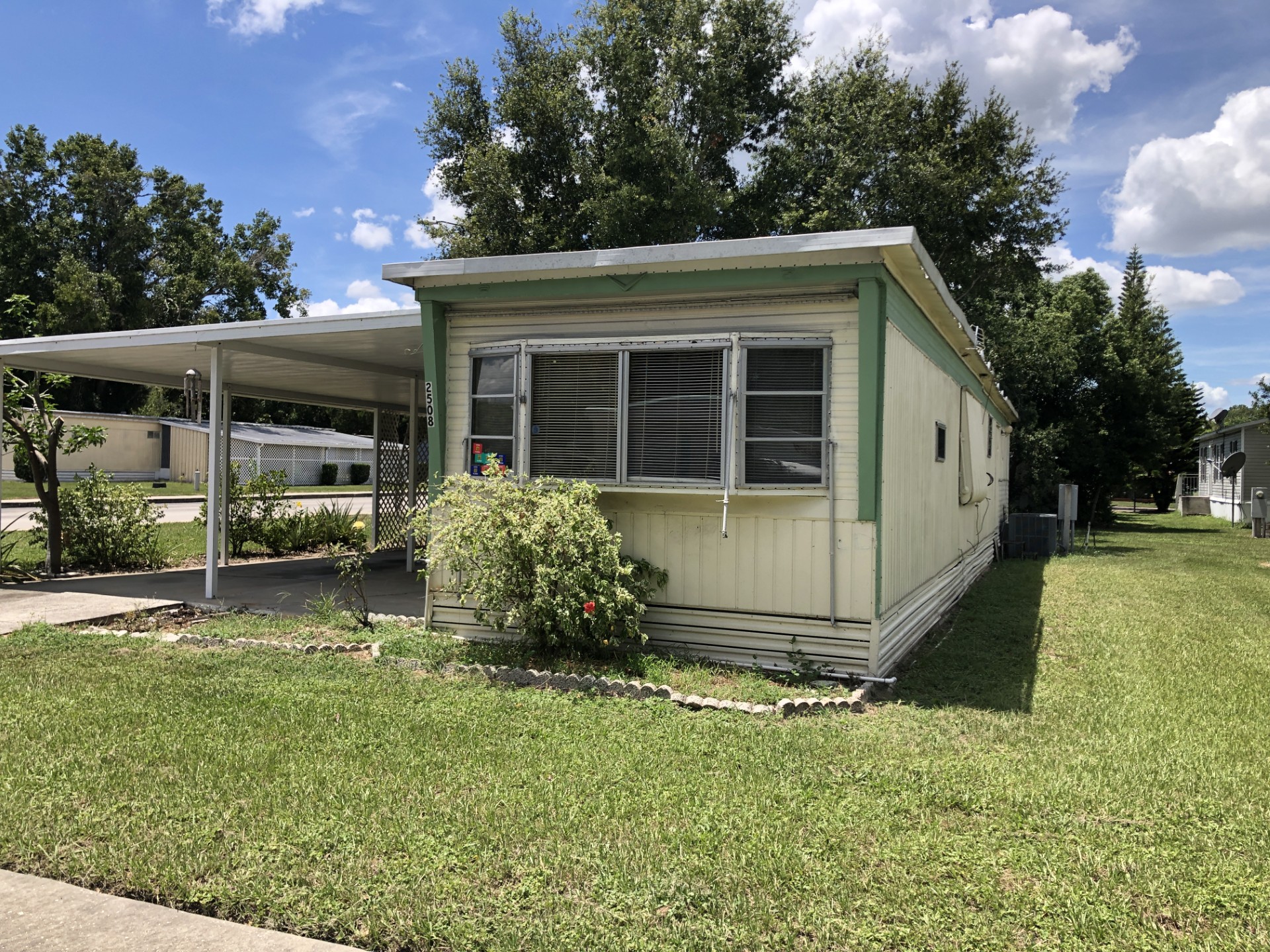 A photo of the home