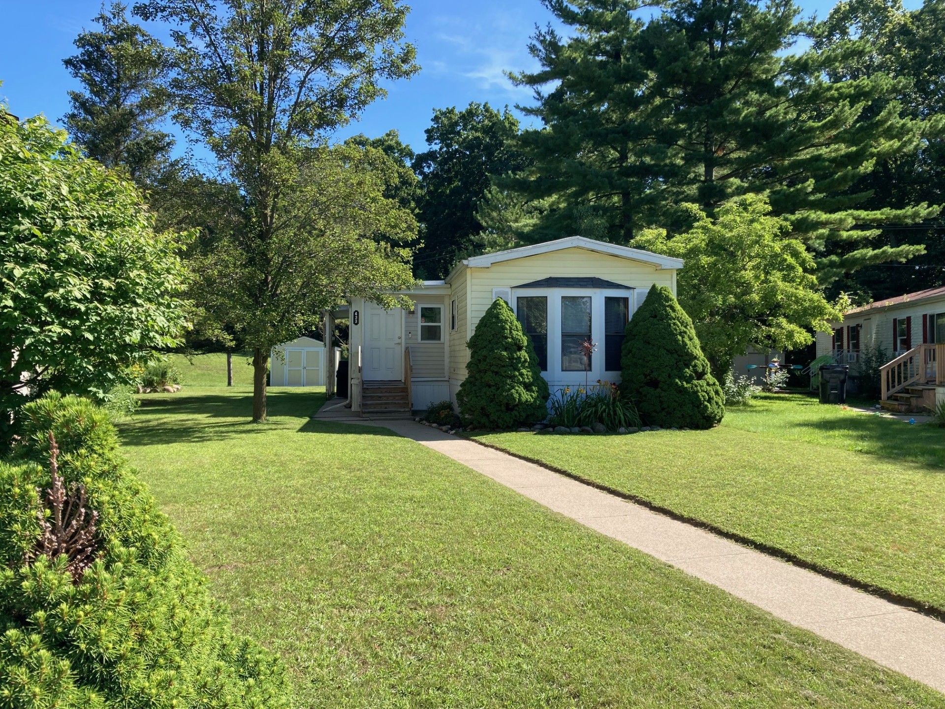 A photo of the home