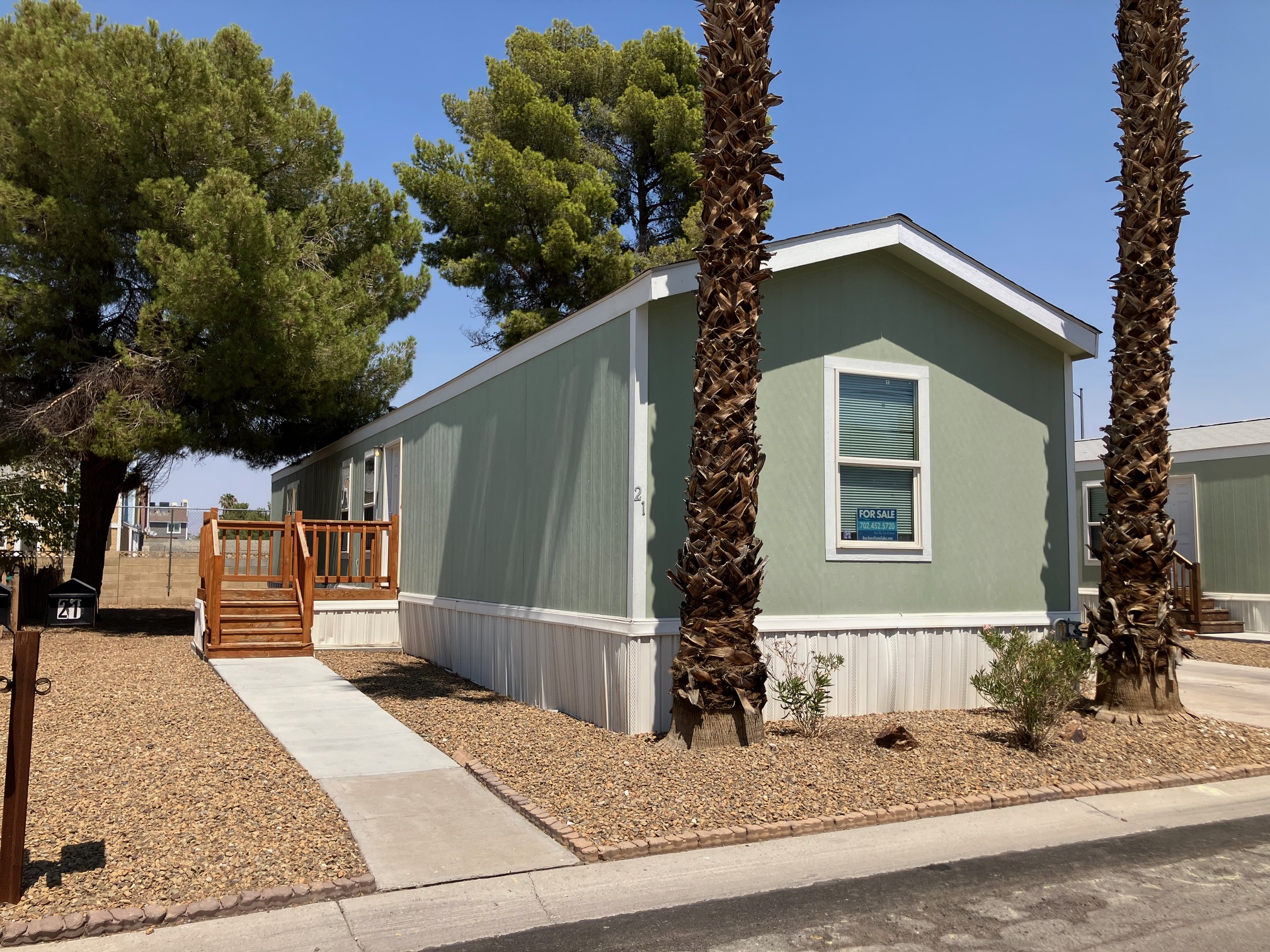 A photo of the home