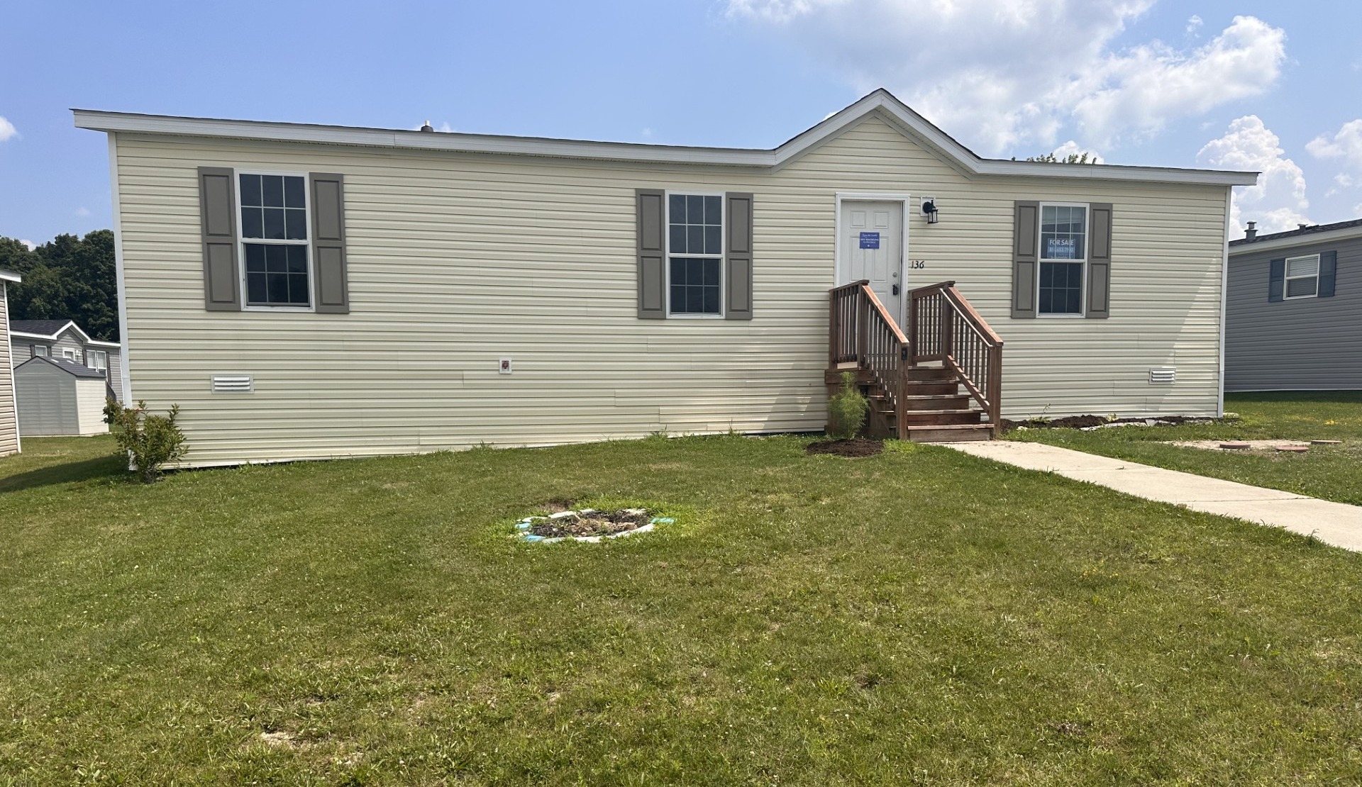 A photo of the home