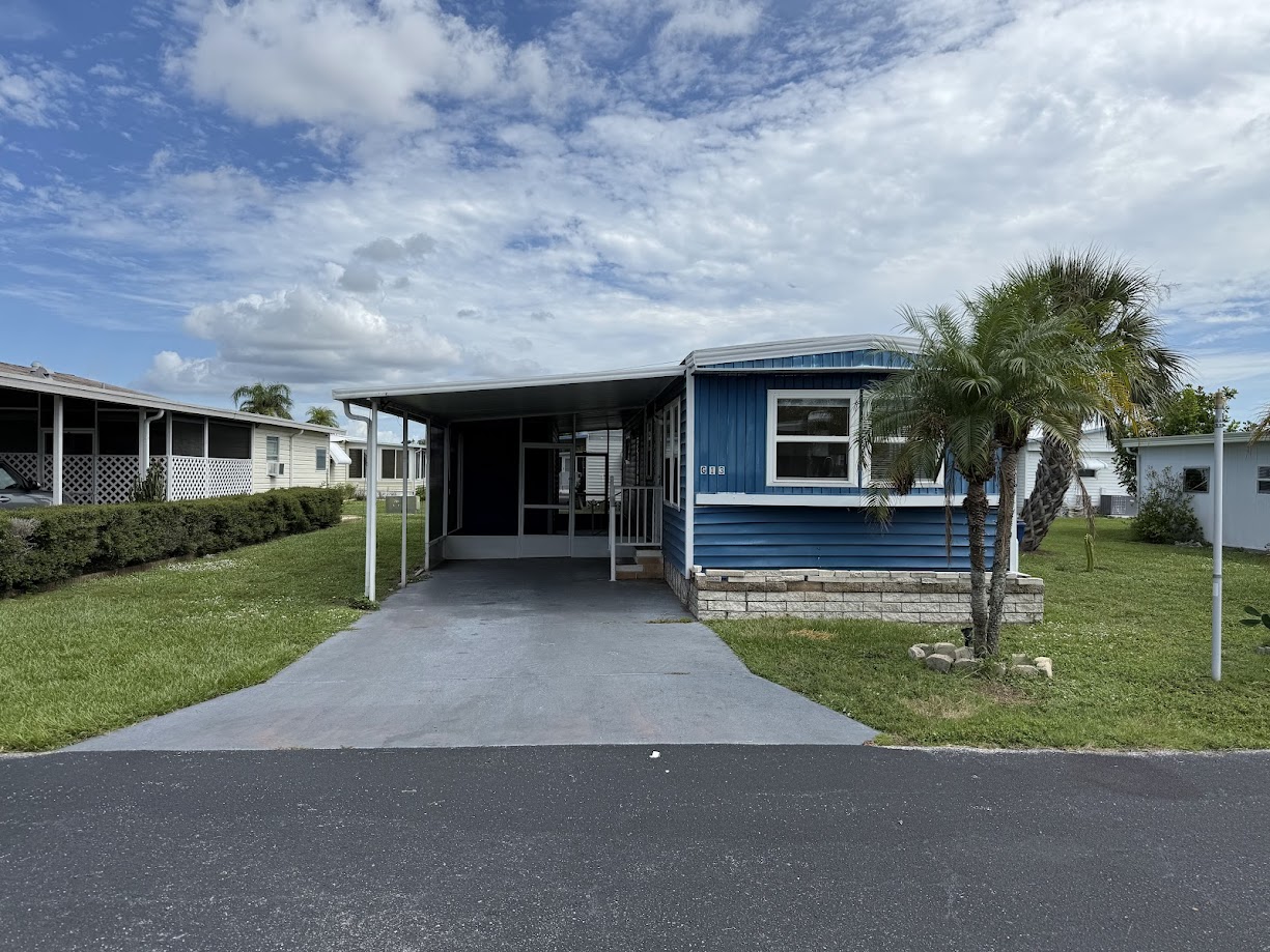 A photo of the home