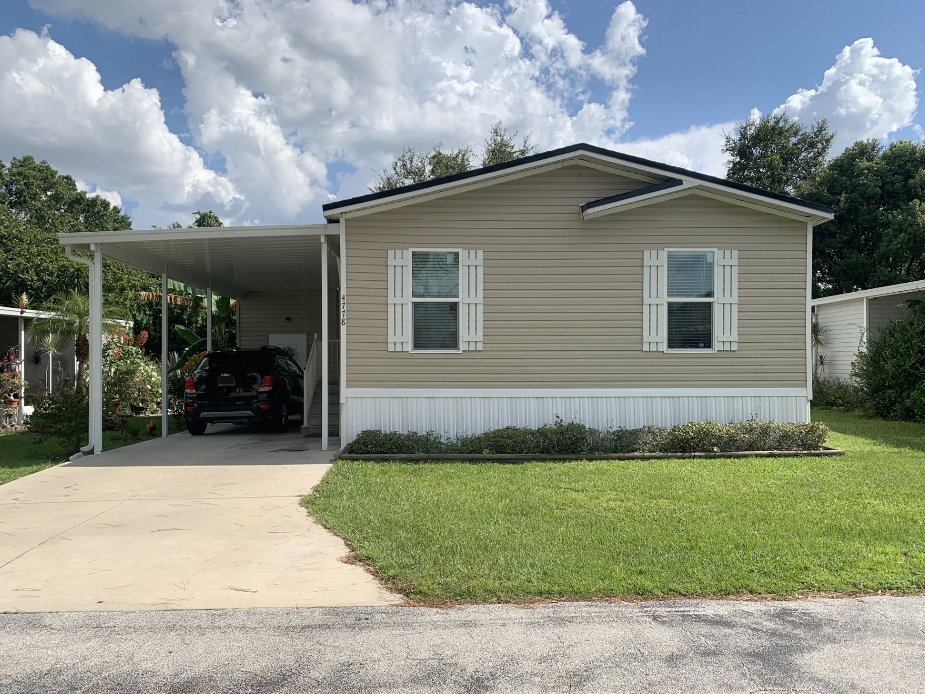 A photo of the home