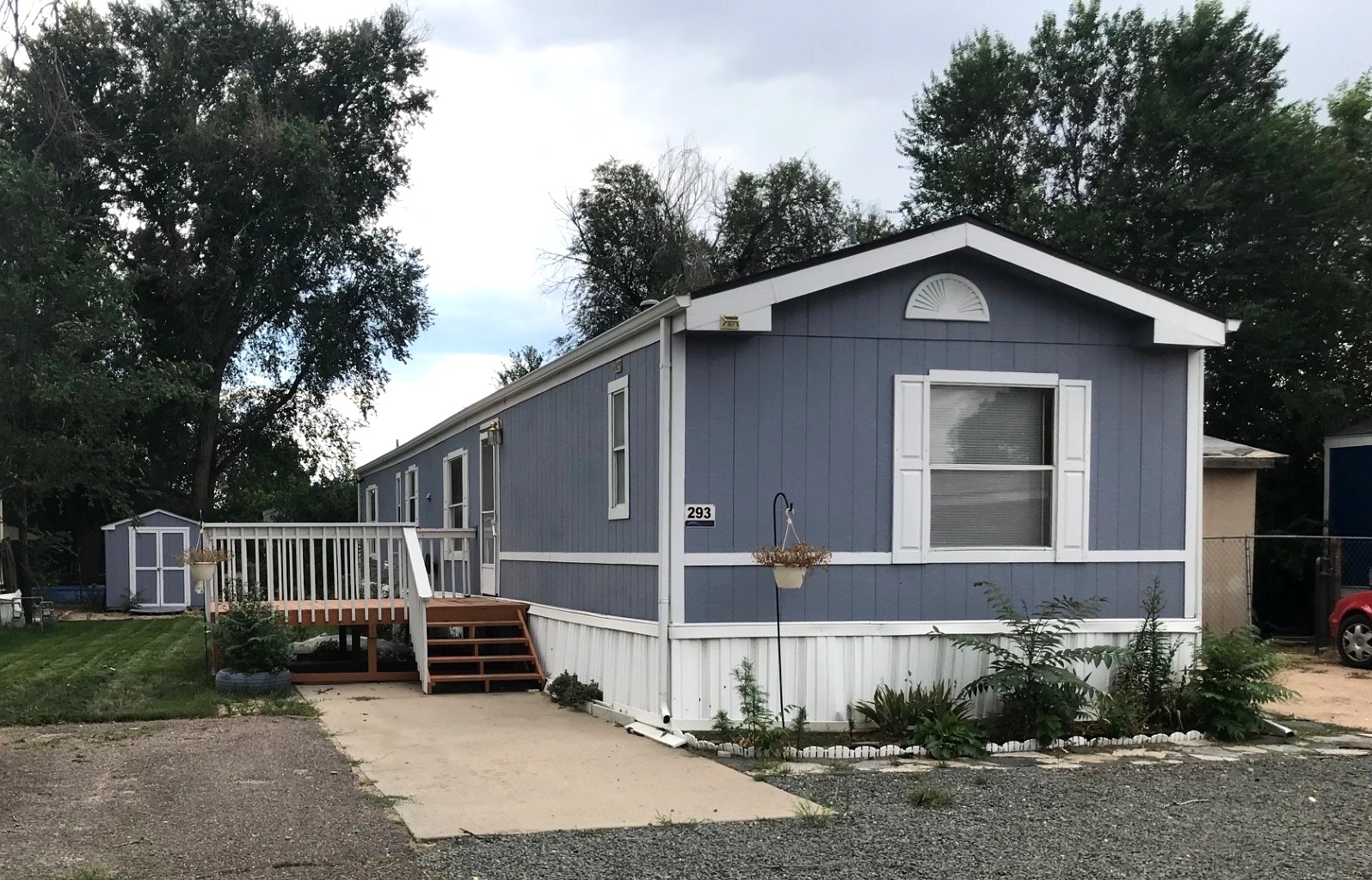 A photo of the home