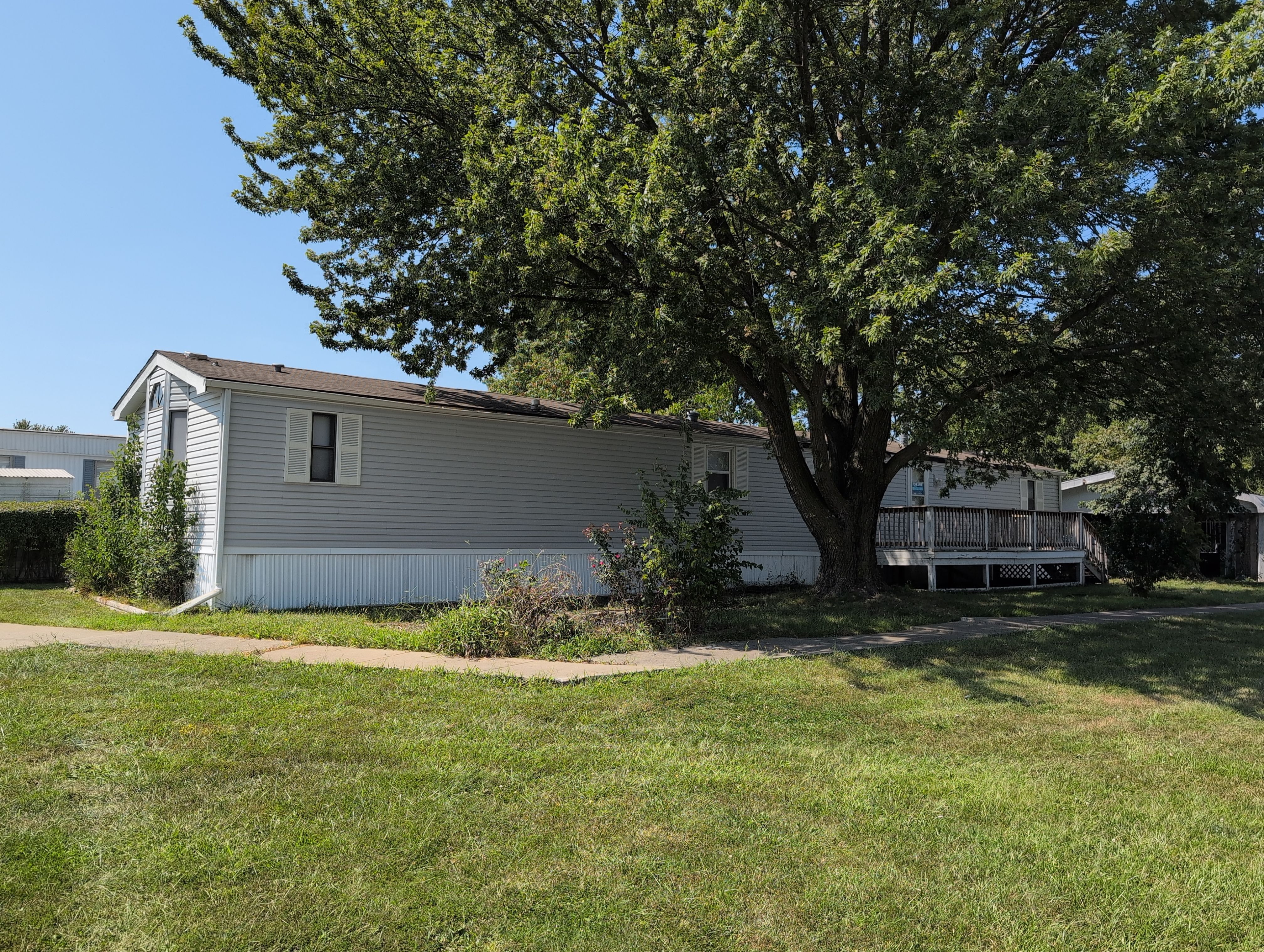 A photo of the home