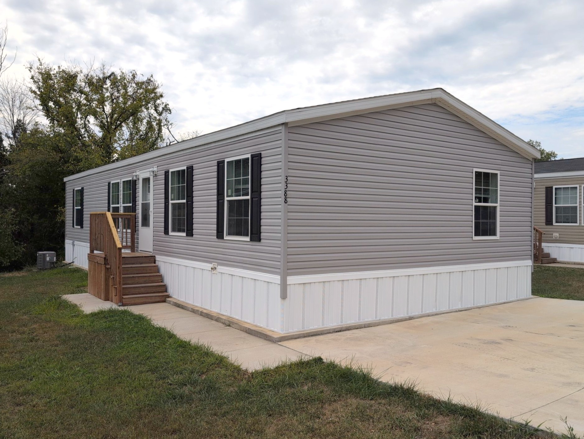 A photo of the home