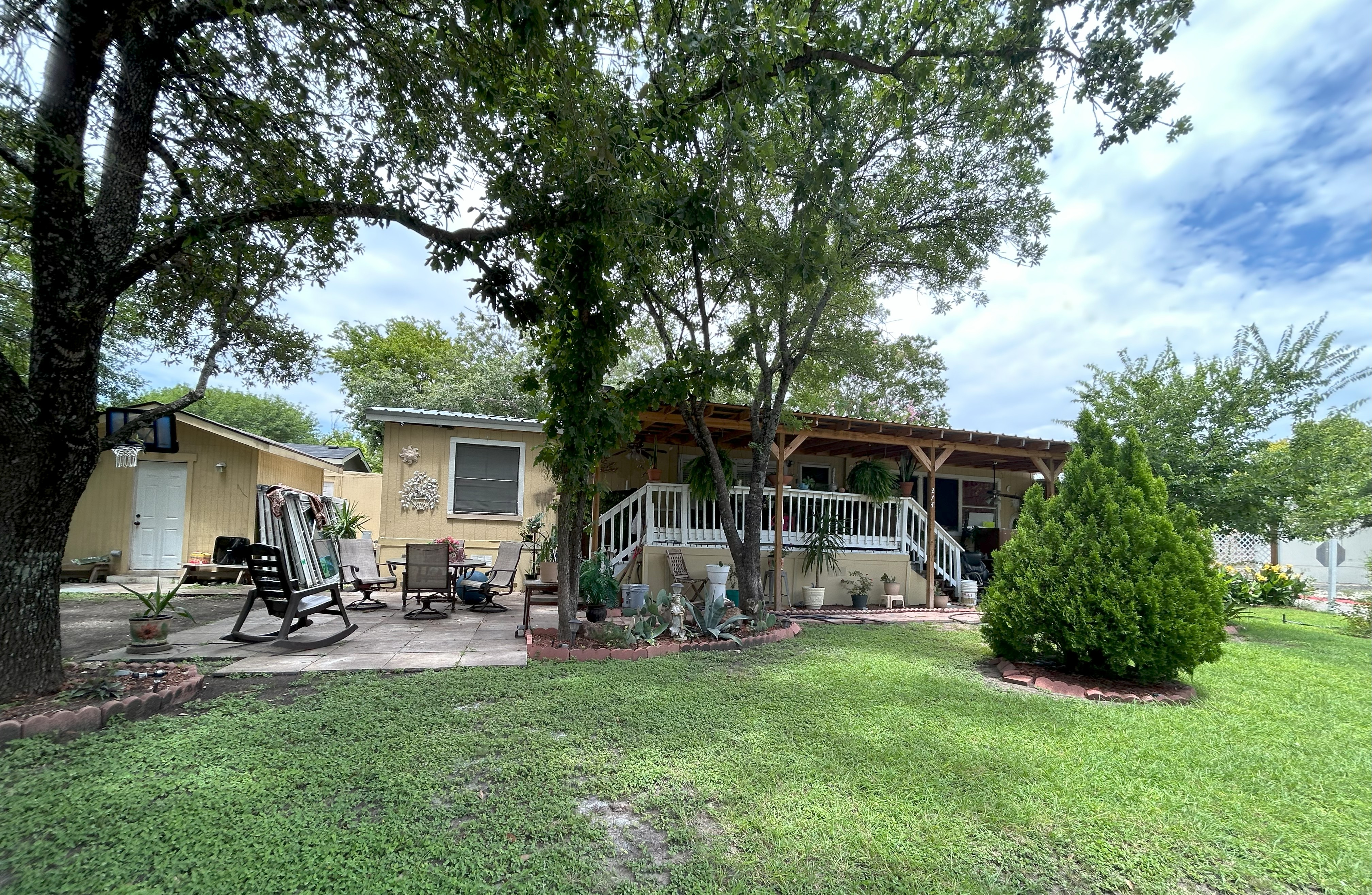 A photo of the home