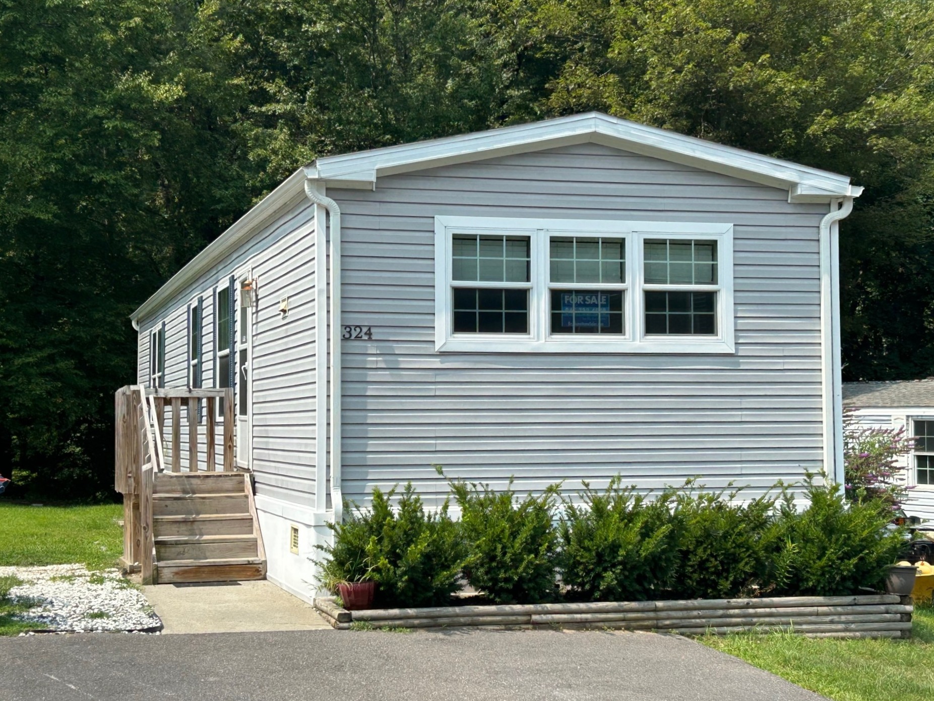 A photo of the home