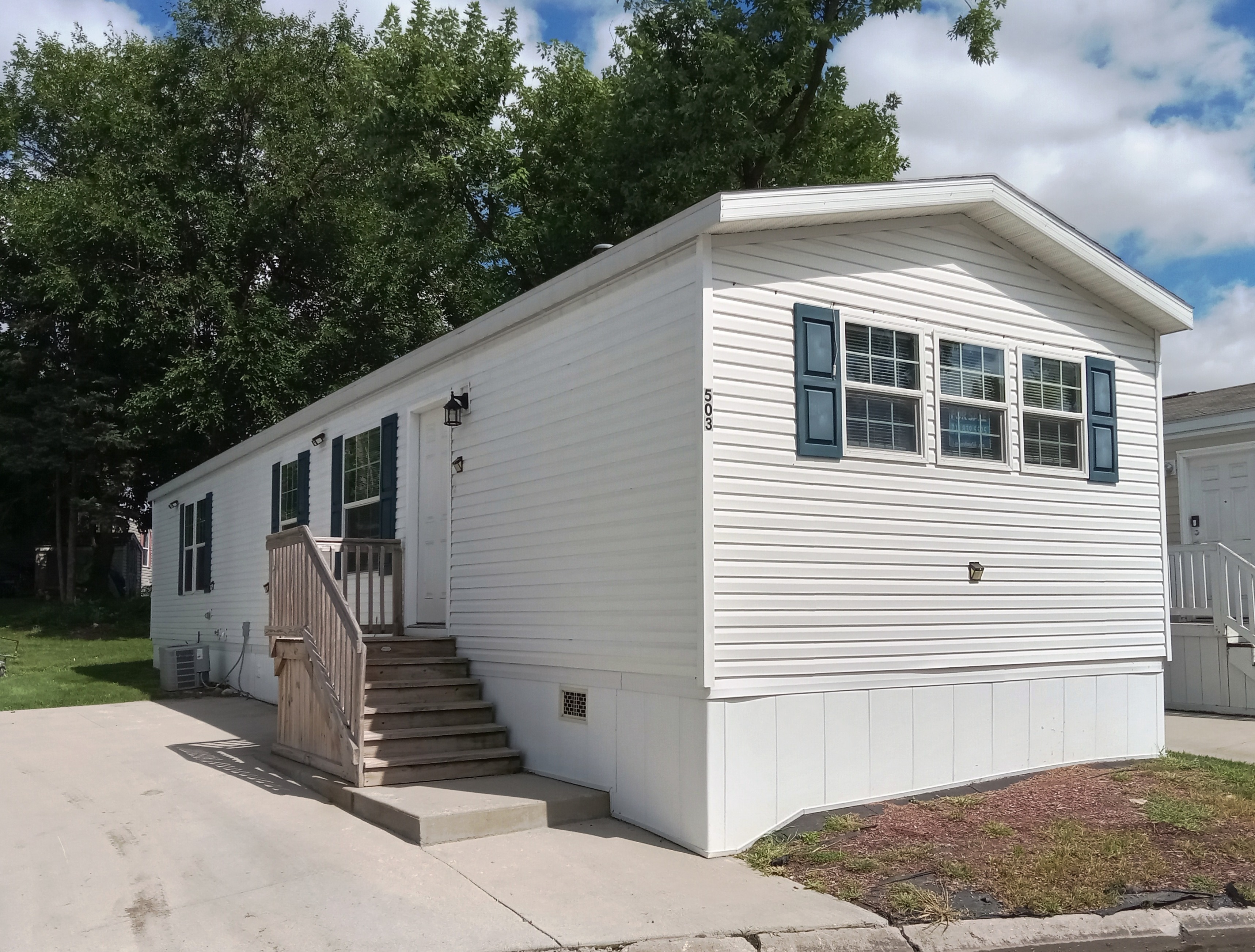 A photo of the home