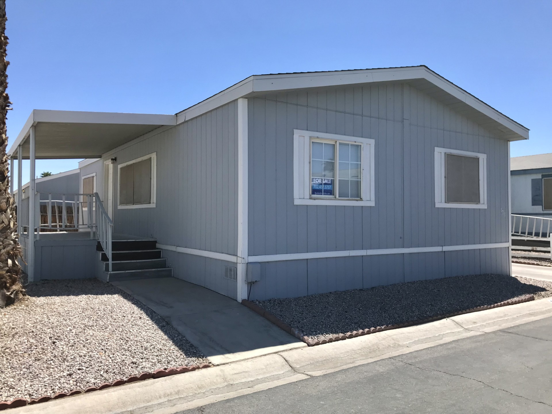 A photo of the home