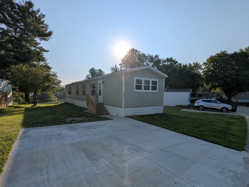 A photo of the home