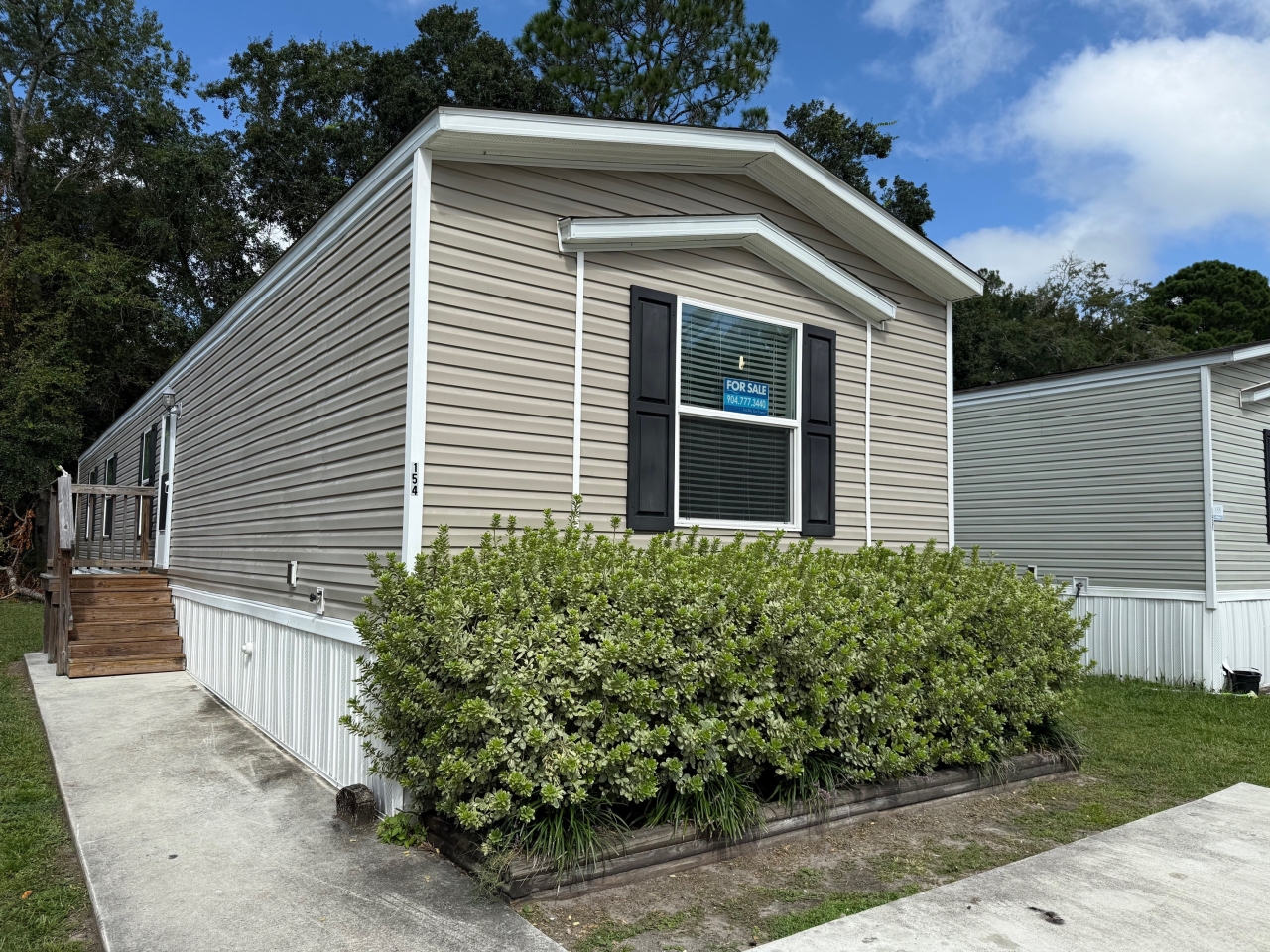 A photo of the home