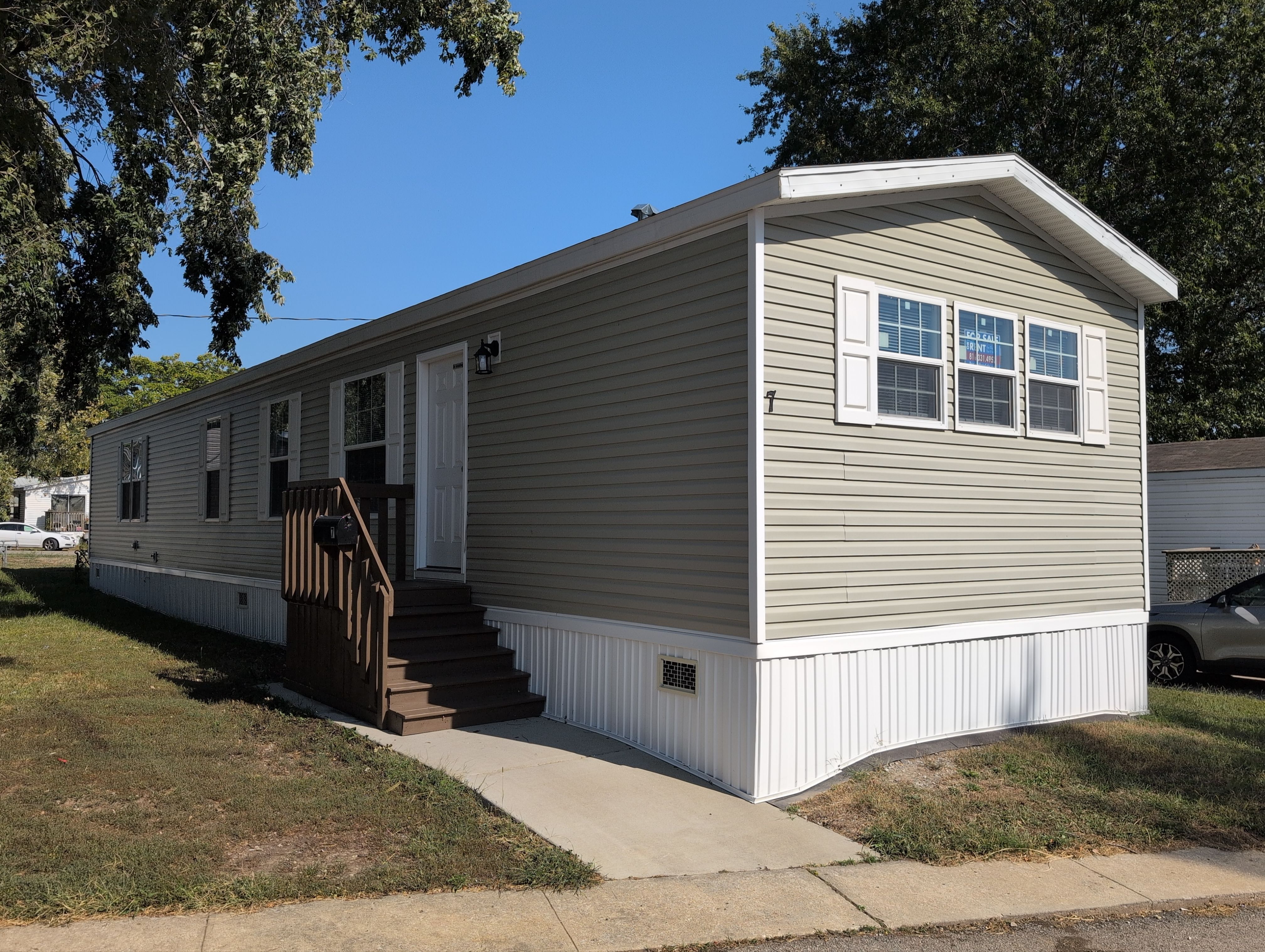 A photo of the home